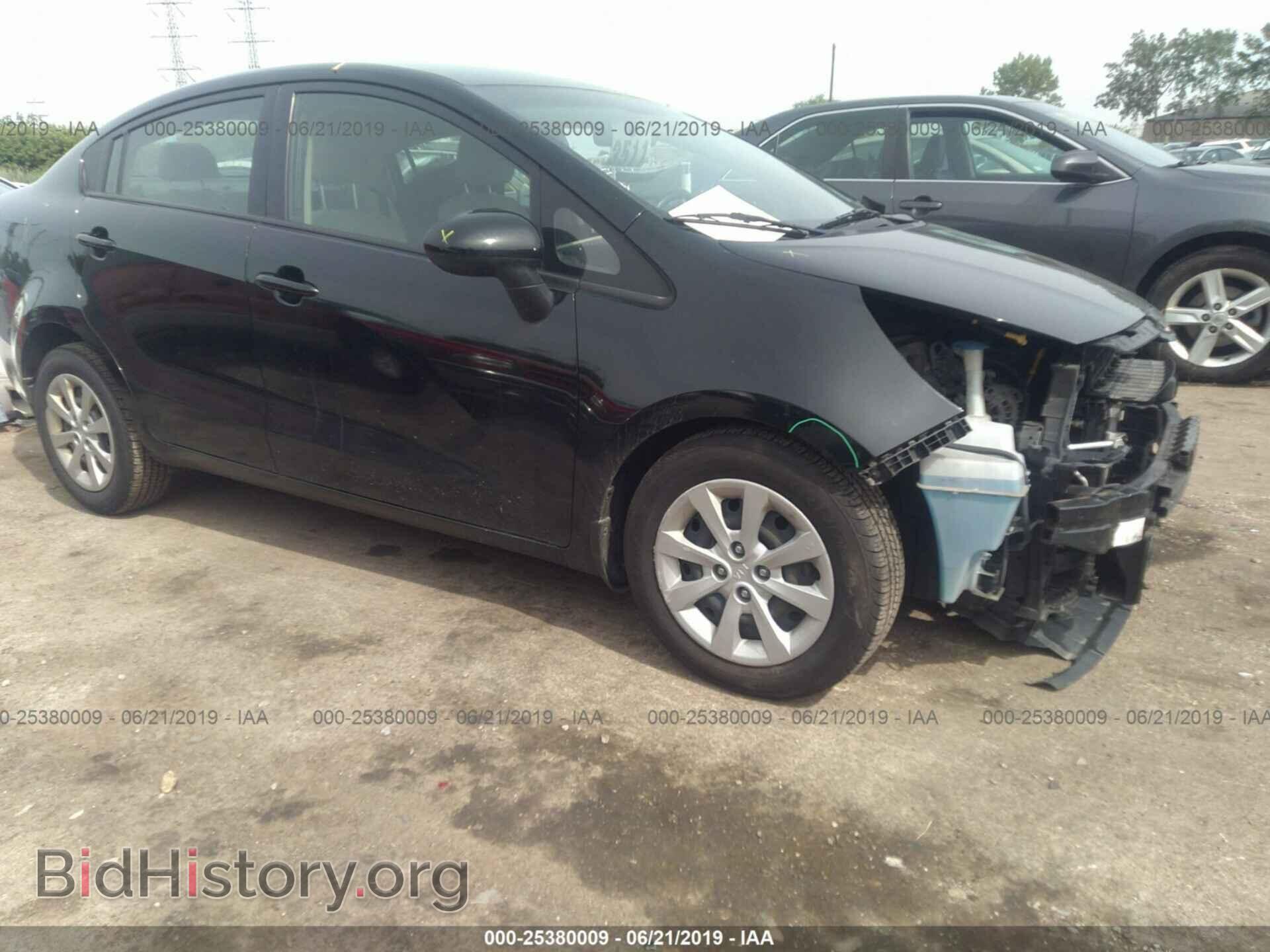 Фотография KNADM4A39D6282872 - KIA RIO 2013