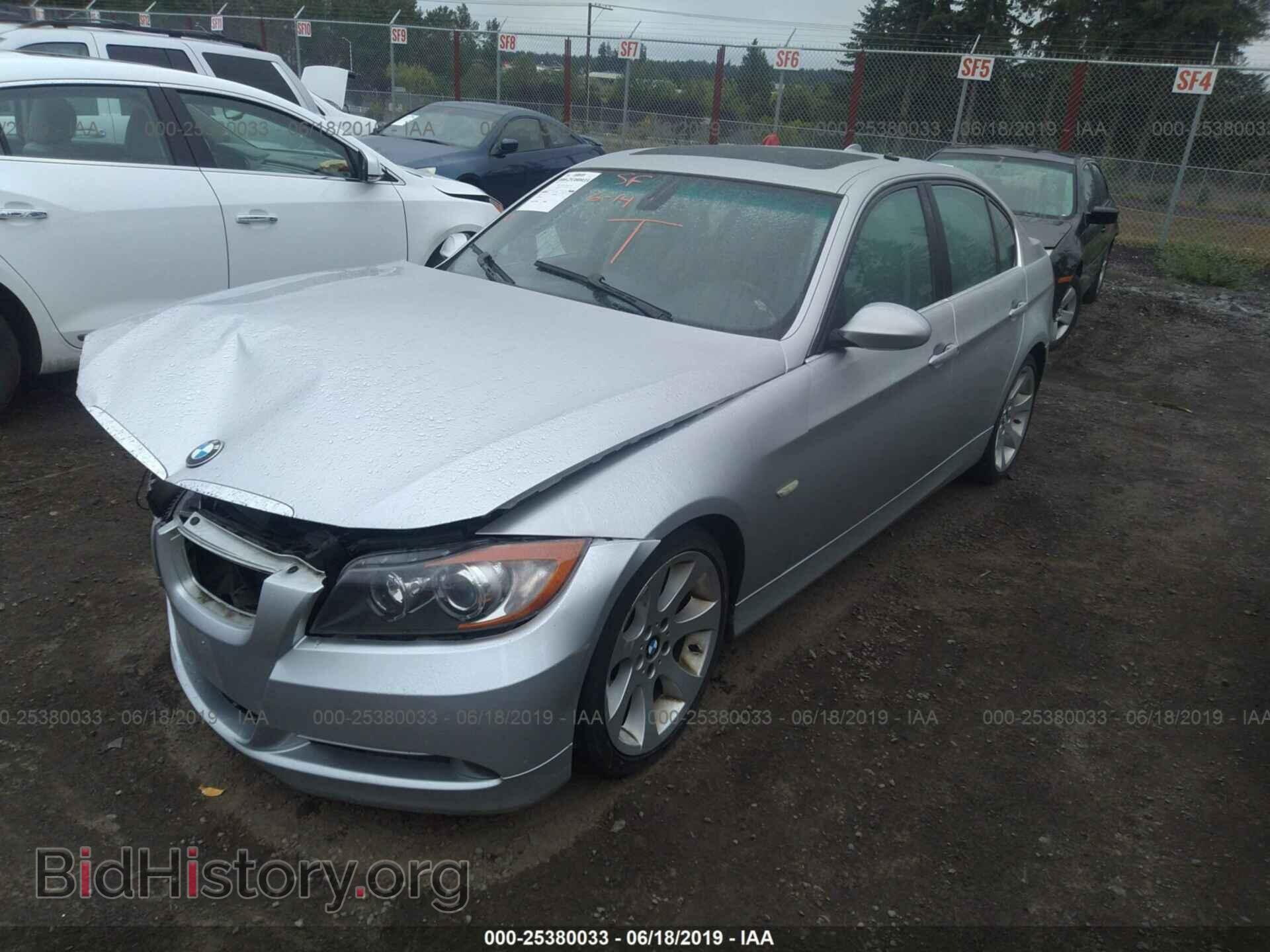 2007 BMW 335 - VIN: WBAVB73567PA89350 - Фото 2