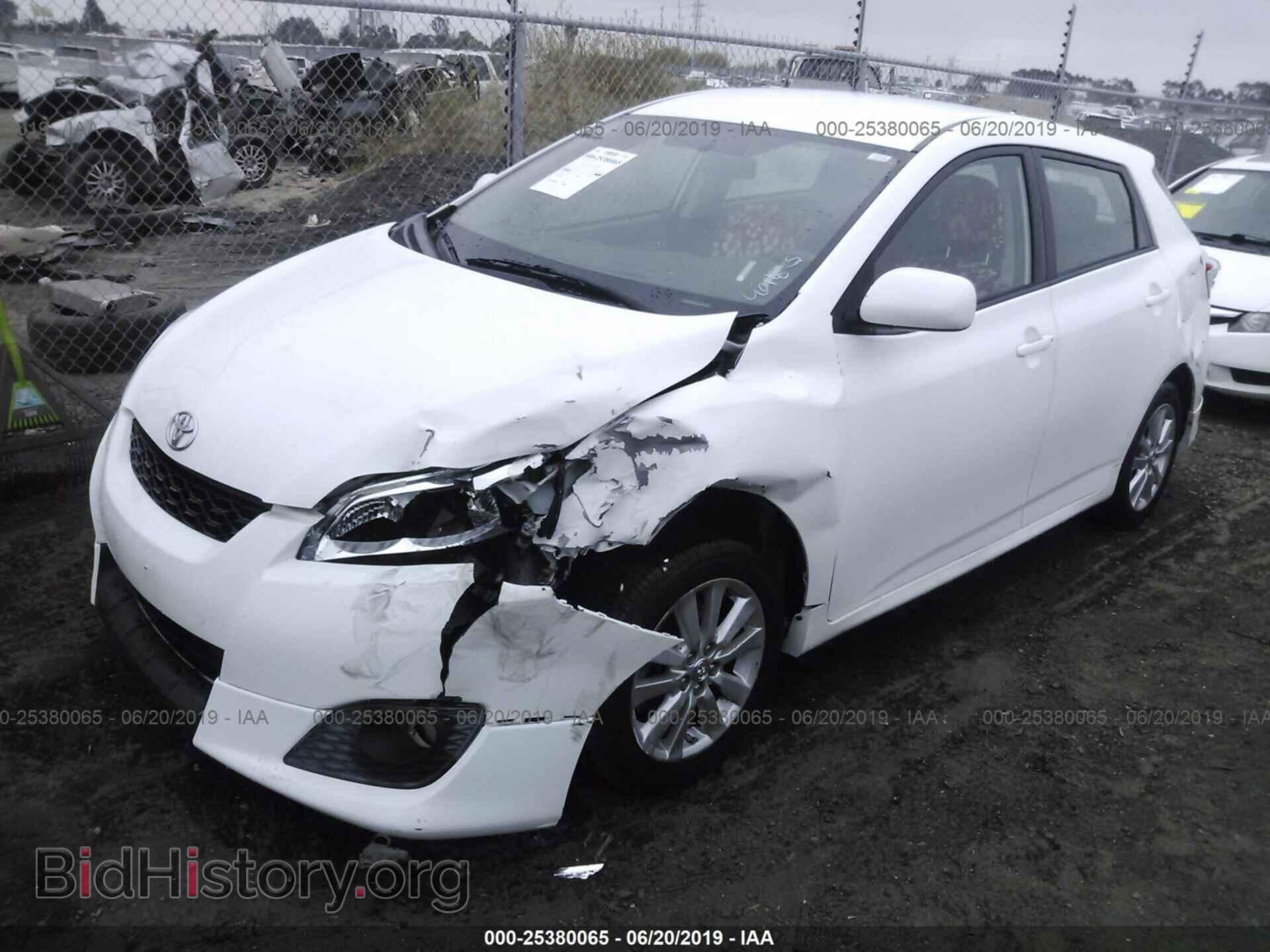 2010 TOYOTA COROLLA MATRIX - VIN: 2T1KU4EE8AC474939 - Фото 2