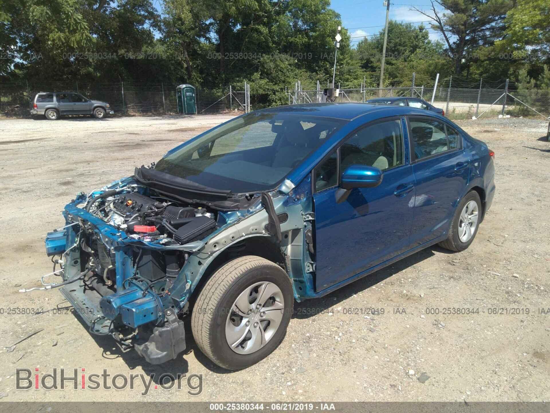 2014 HONDA CIVIC - VIN: 19XFB2F58EE009952 - Фото 2