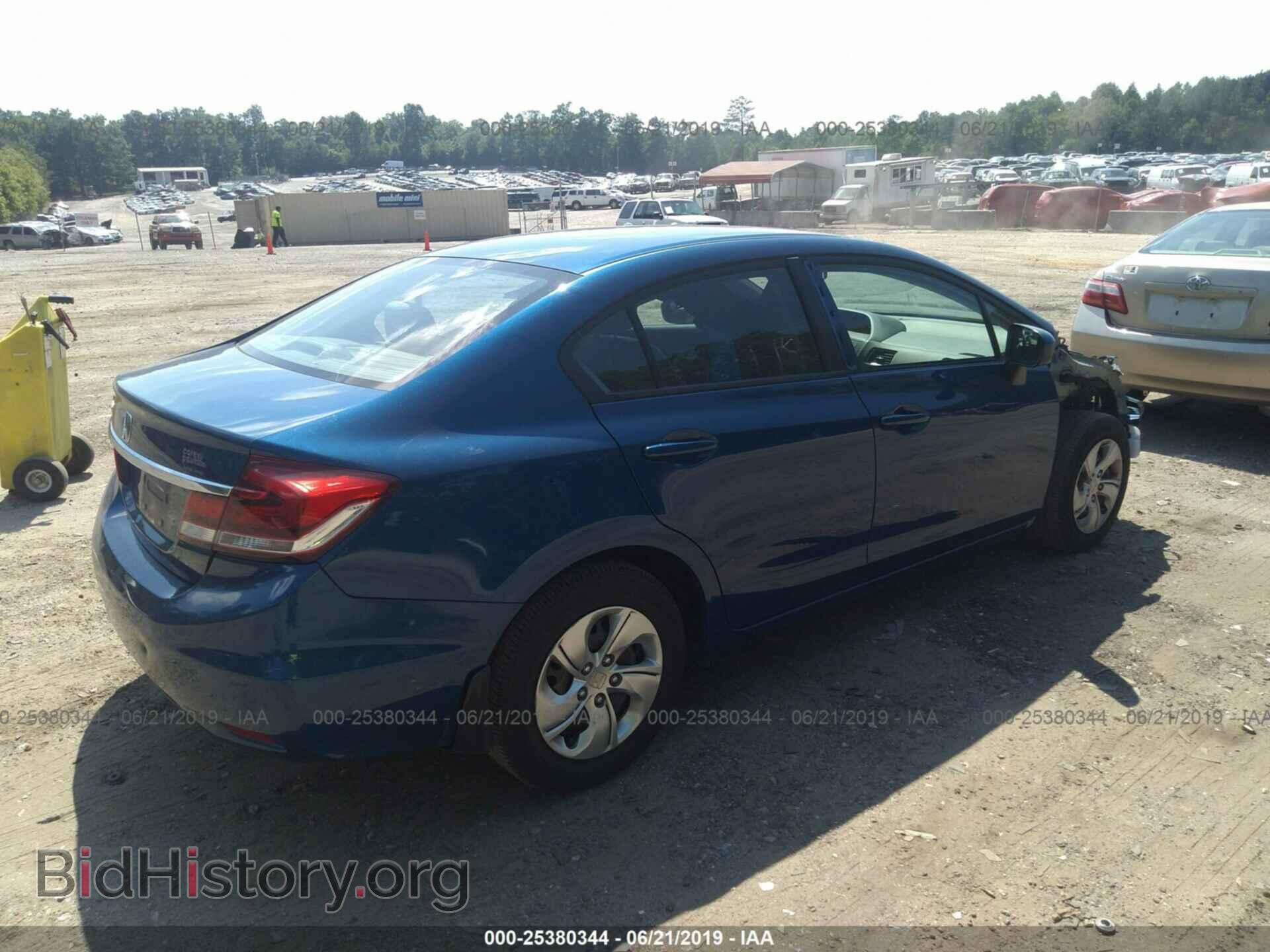 2014 HONDA CIVIC - VIN: 19XFB2F58EE009952 - Фото 4