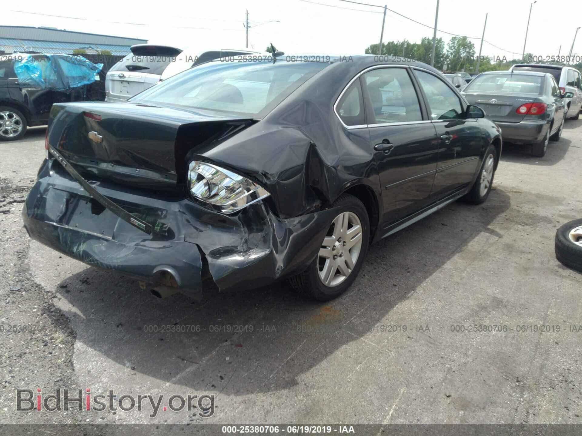 2013 CHEVROLET IMPALA - VIN: 2G1WG5E39D1234307 - Фото 4
