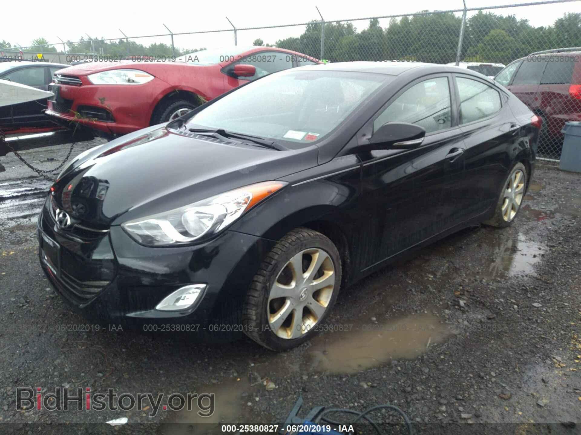 2012 HYUNDAI ELANTRA - VIN: 5NPDH4AE1CH097759 - Фото 2