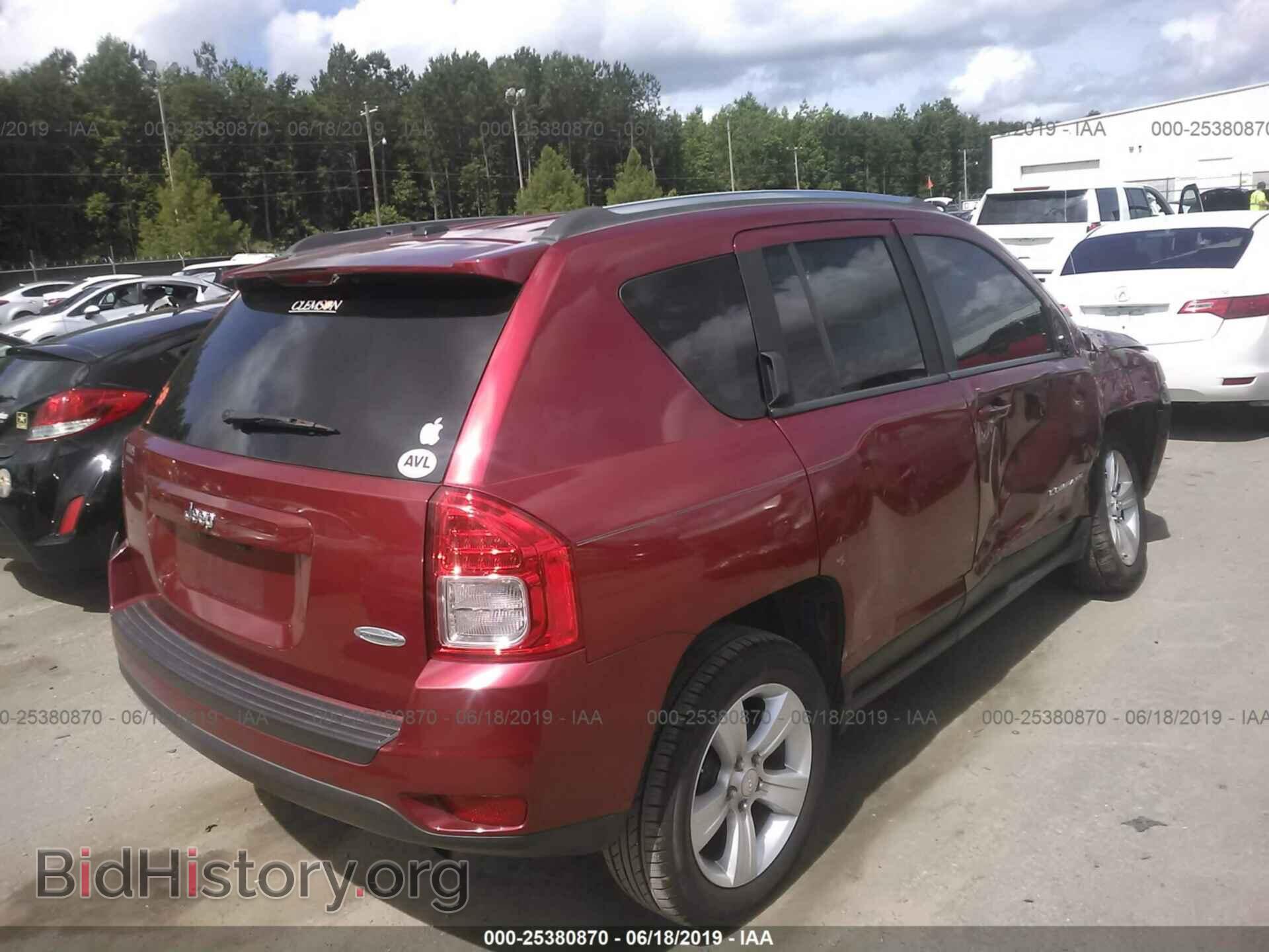 2012 JEEP COMPASS - VIN: 1C4NJCEB3CD623558 - Фото 4