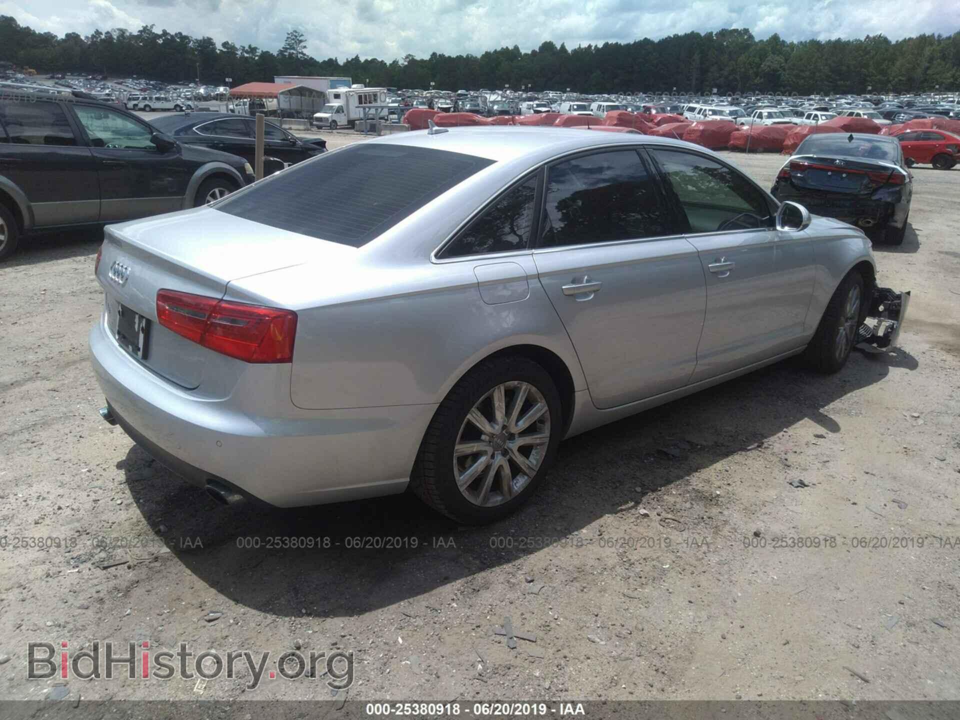 2013 AUDI A6 - VIN: WAUDFAFC3DN154196 - Photo 4