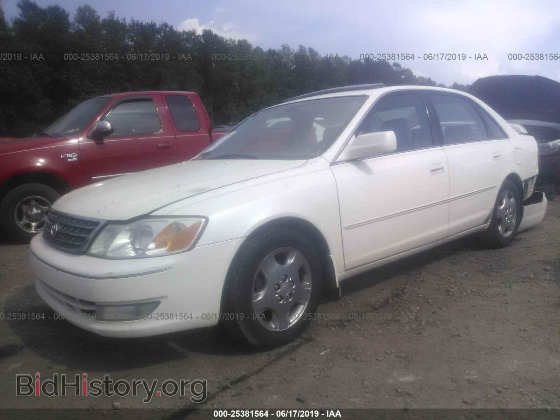 2003 TOYOTA AVALON - VIN: 4T1BF28B73U306534 - Фото 2