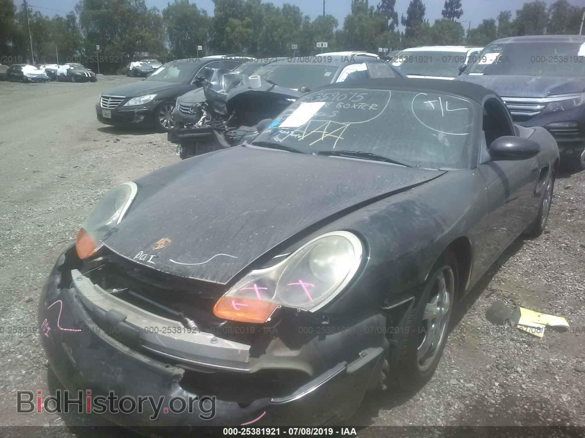 2001 PORSCHE BOXSTER - VIN: WP0CA29801U620632 - Фото 2