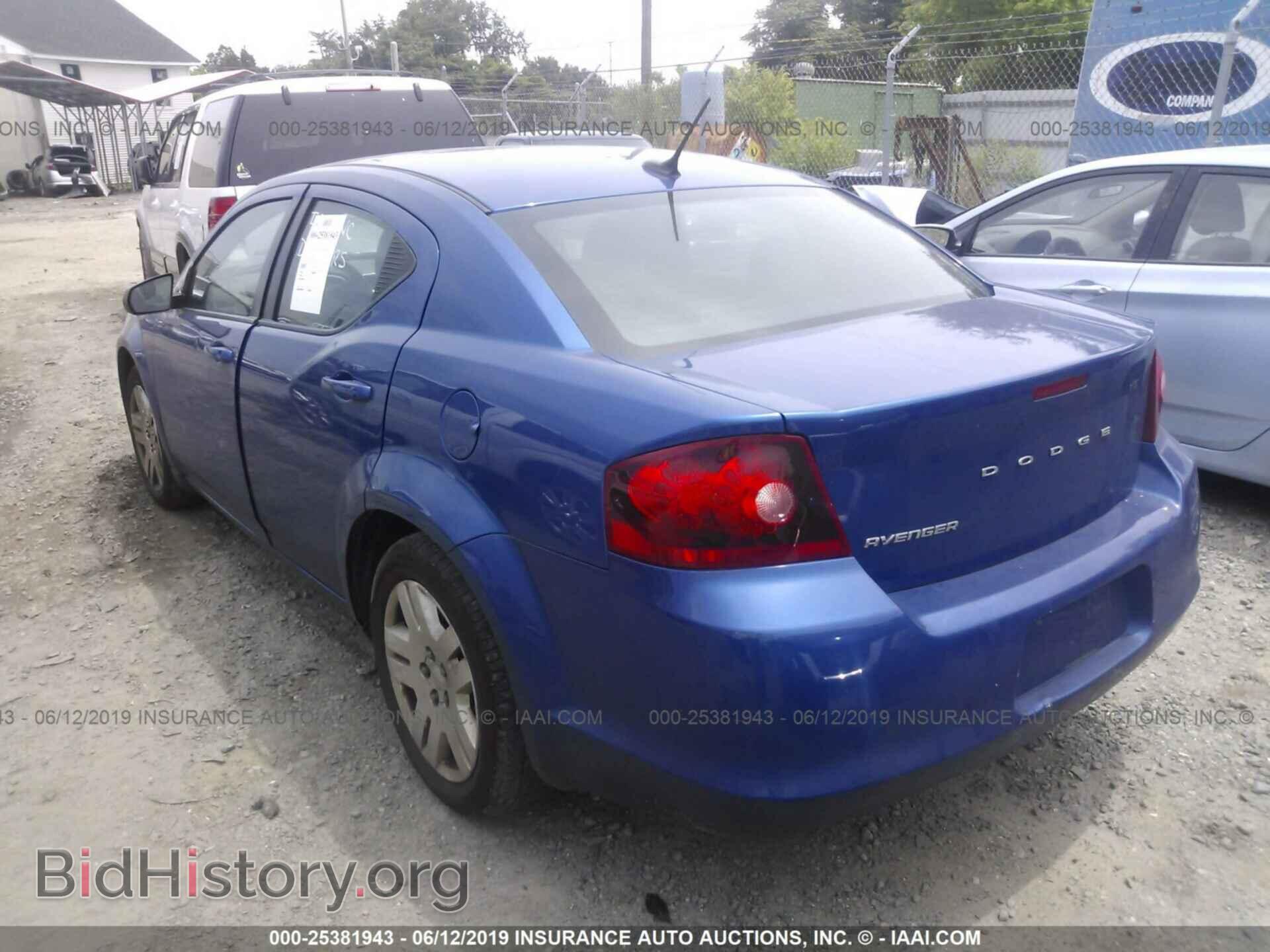 2013 DODGE AVENGER - VIN: 1C3CDZAB9DN596552 - Photo 3