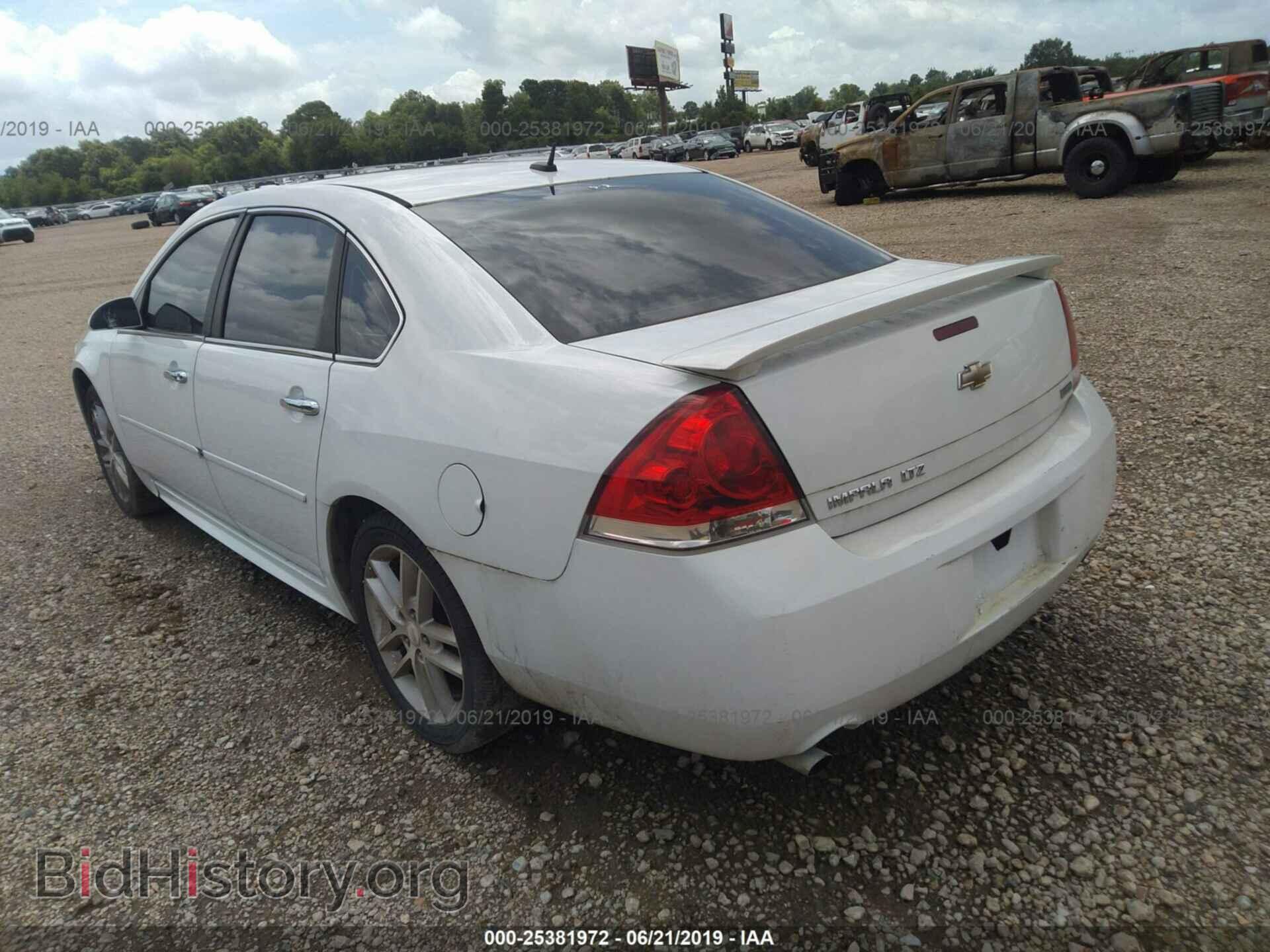 2012 CHEVROLET IMPALA - VIN: 2G1WC5E3XC1279346 - Фото 3