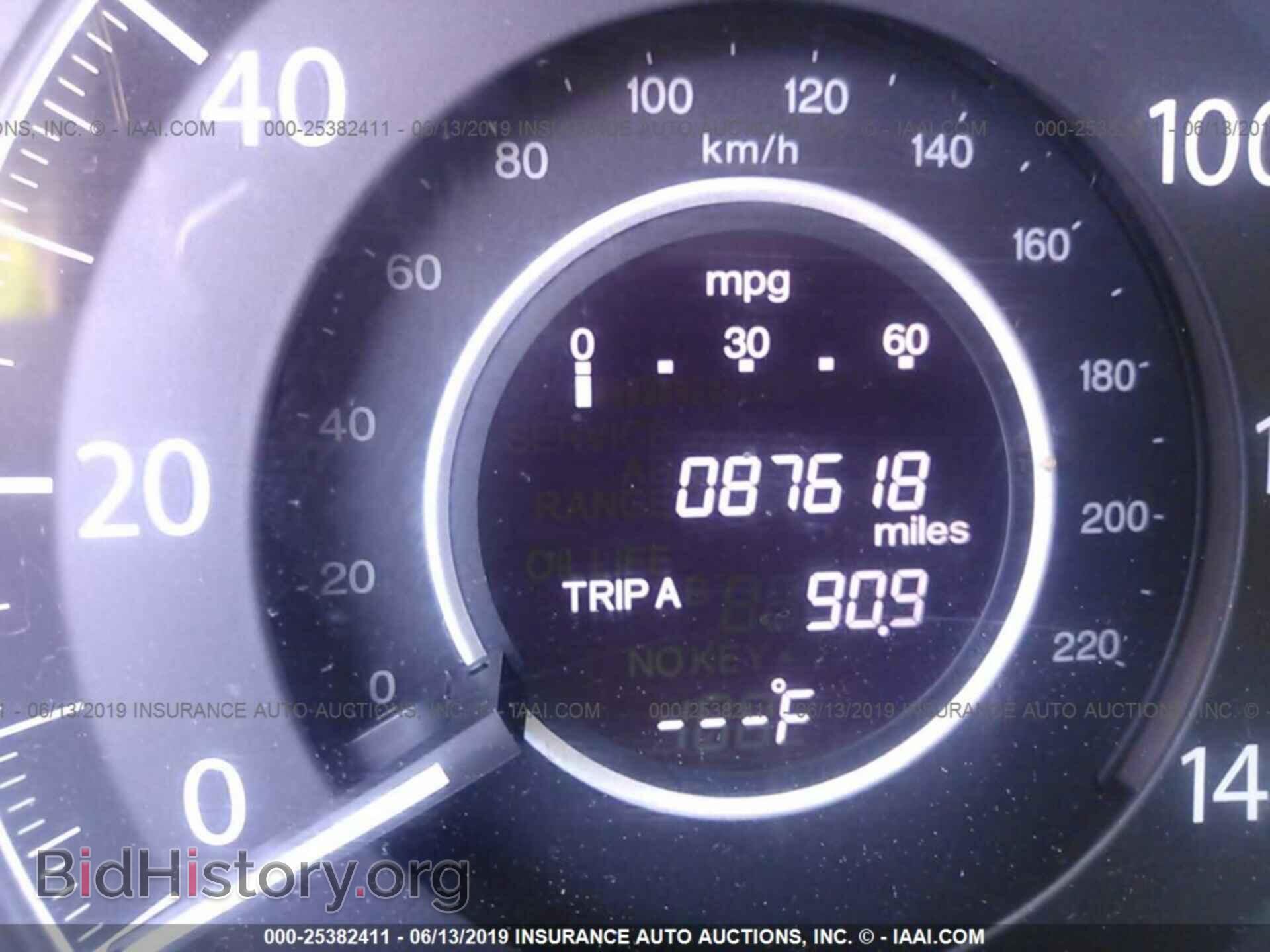 2012 HONDA CR-V - VIN: JHLRM3H79CC001815 - Фото 7
