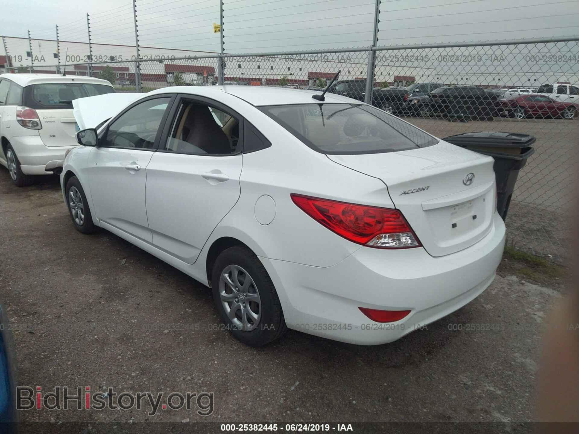 2014 HYUNDAI ACCENT - VIN: KMHCT4AE2EU728324 - Фото 3