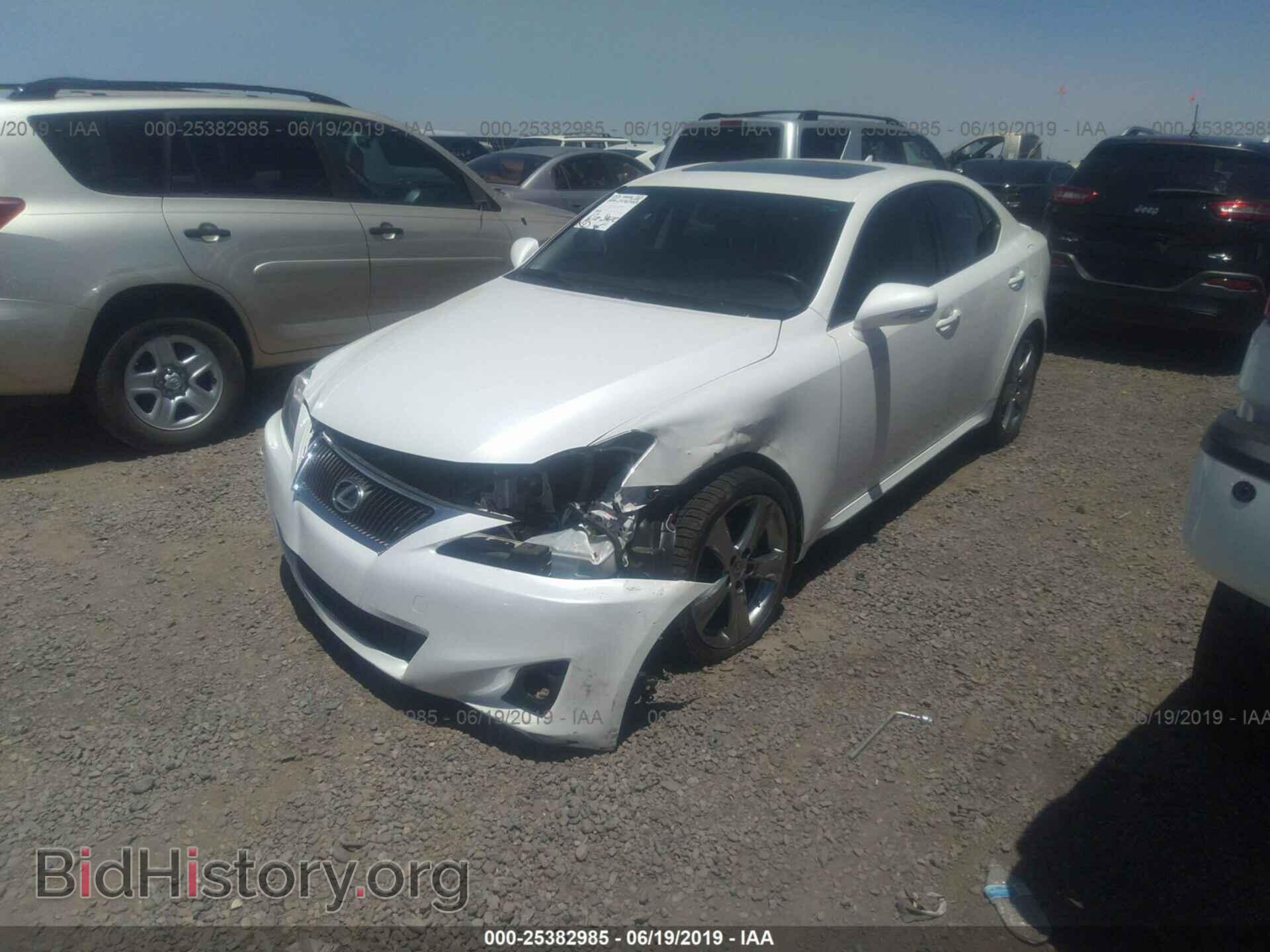 2013 LEXUS IS - VIN: JTHBF5C27D5189397 - Фото 2