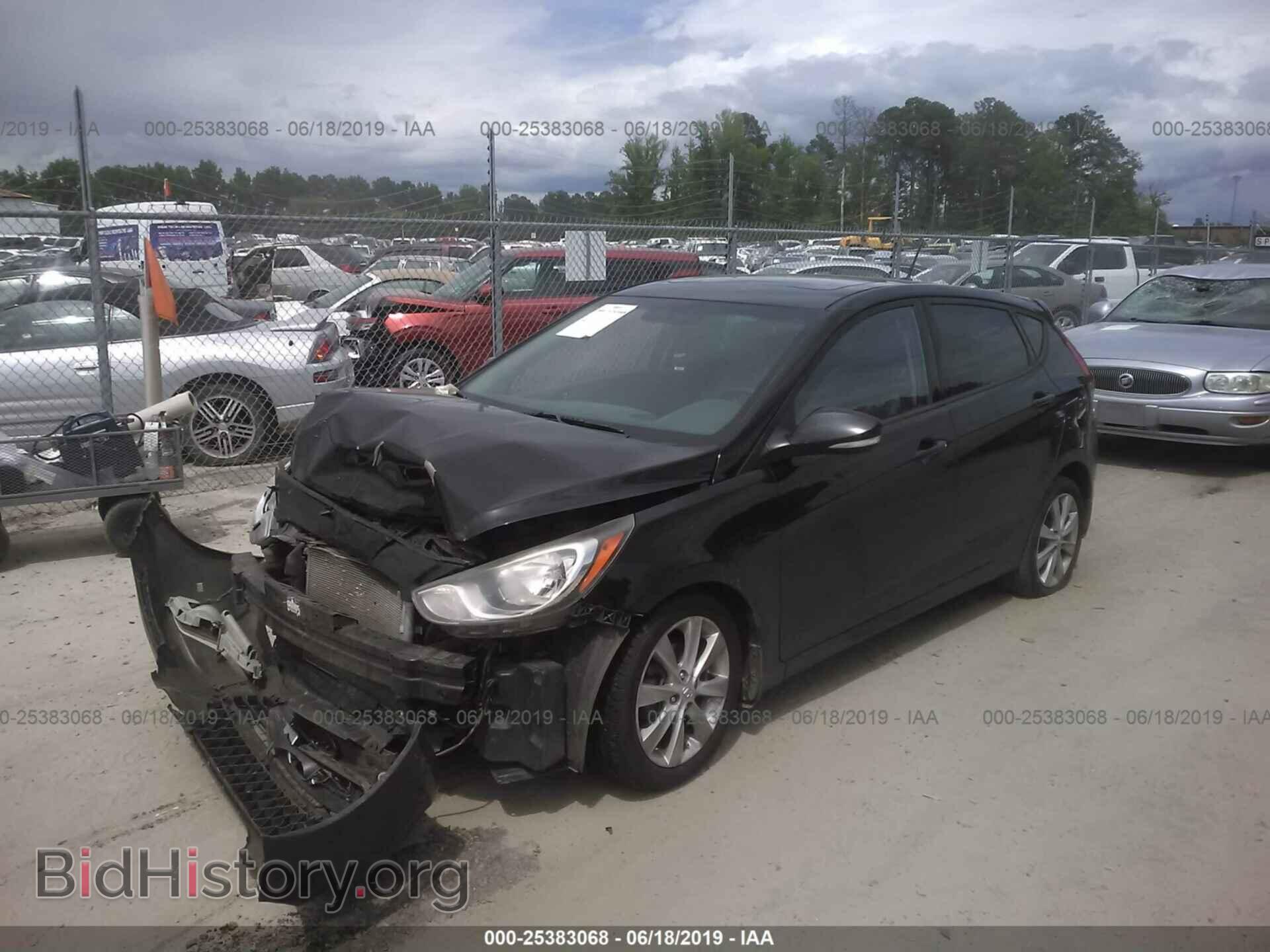 2013 HYUNDAI ACCENT - VIN: KMHCU5AE6DU137558 - Фото 2