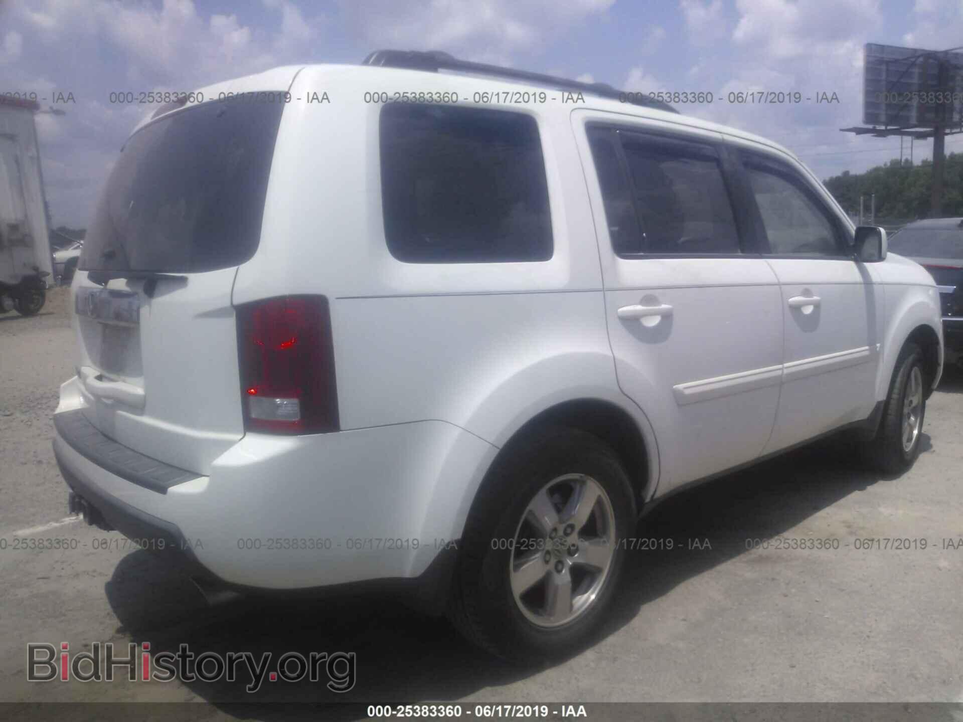 2009 HONDA PILOT - VIN: 5FNYF38559B022982 - Фото 4