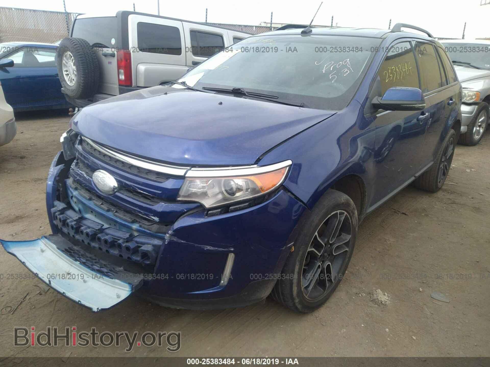 2013 FORD EDGE - VIN: 2FMDK3JC1DBB43478 - Фото 2
