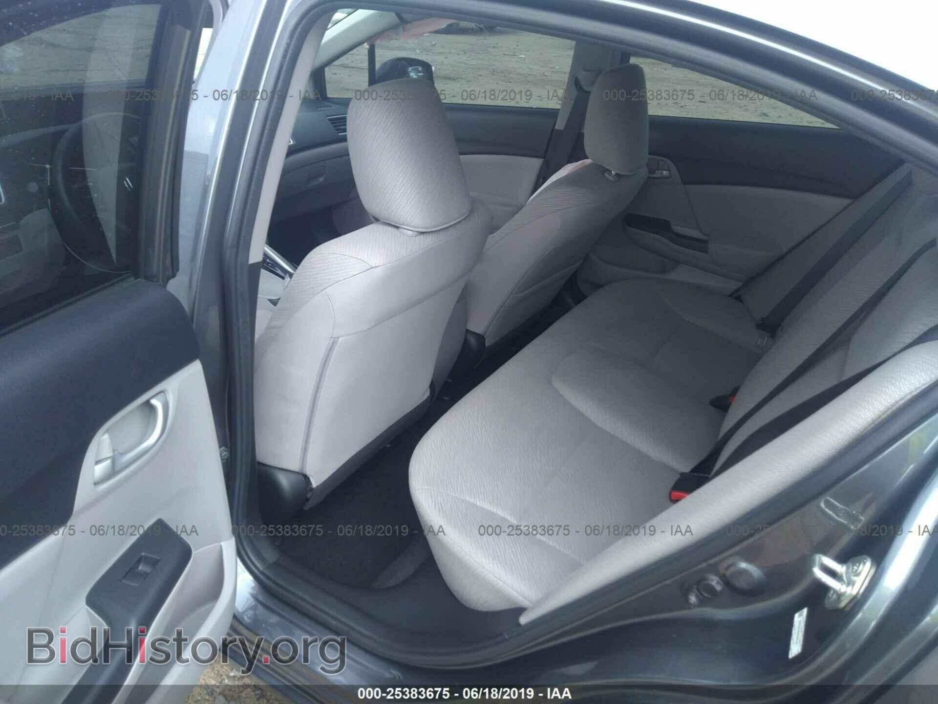 2013 HONDA CIVIC - VIN: 19XFB2F56DE044214 - Фото 8
