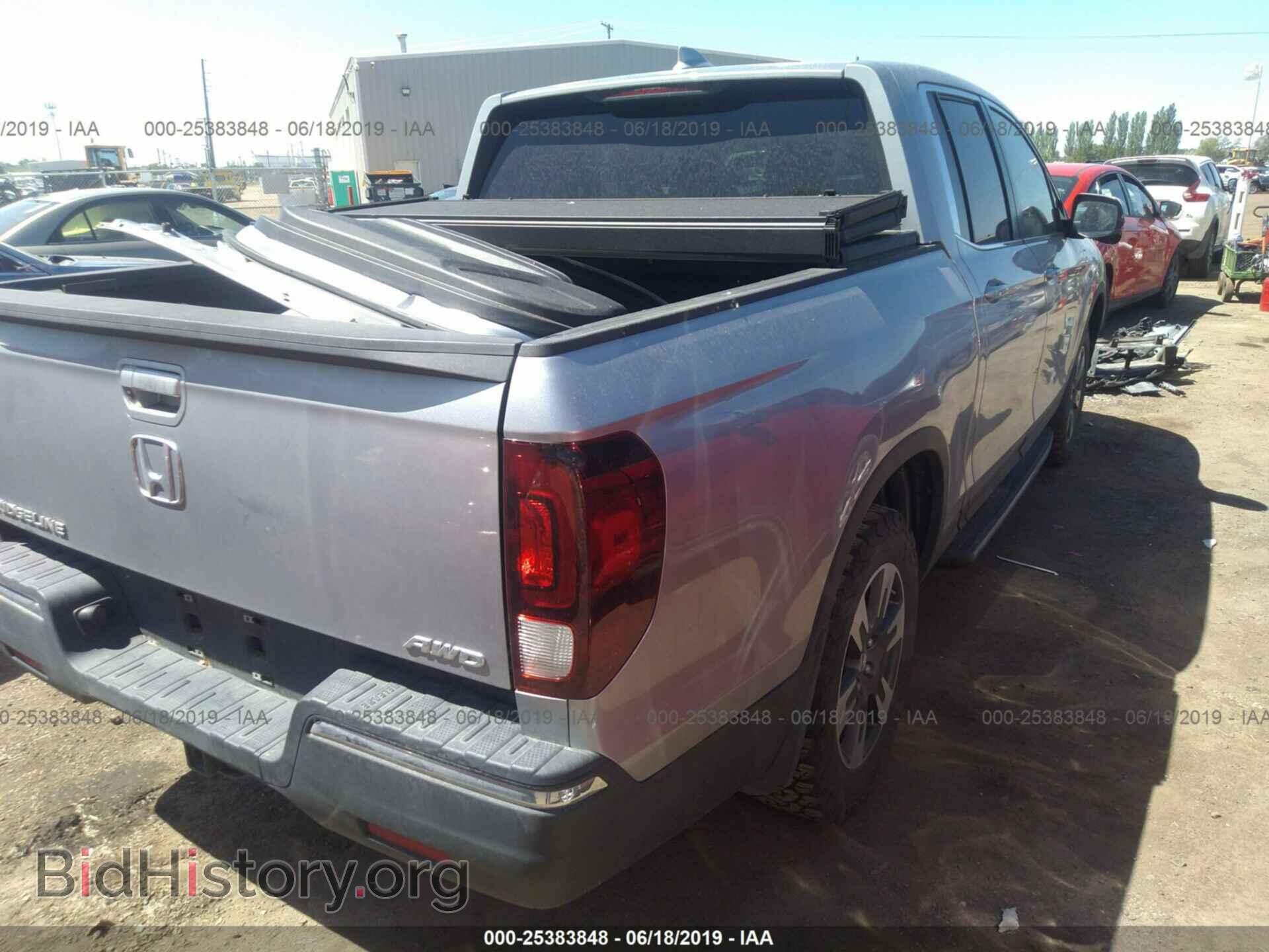 2017 HONDA RIDGELINE - VIN: 5FPYK3F69HB027017 - Фото 4