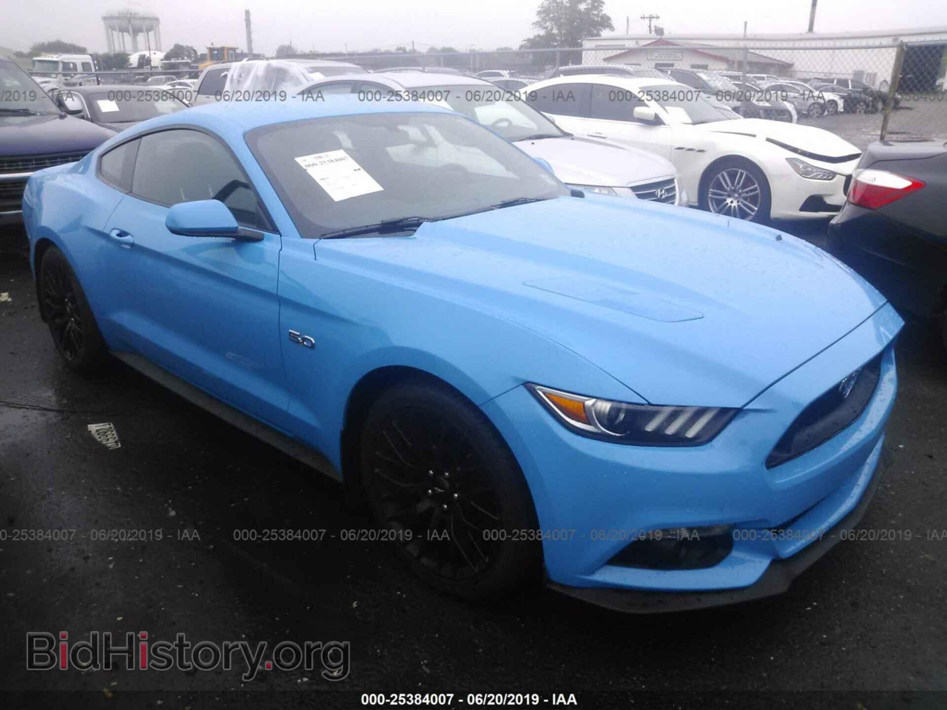Фотография 1FA6P8CF8H5201881 - FORD MUSTANG 2017