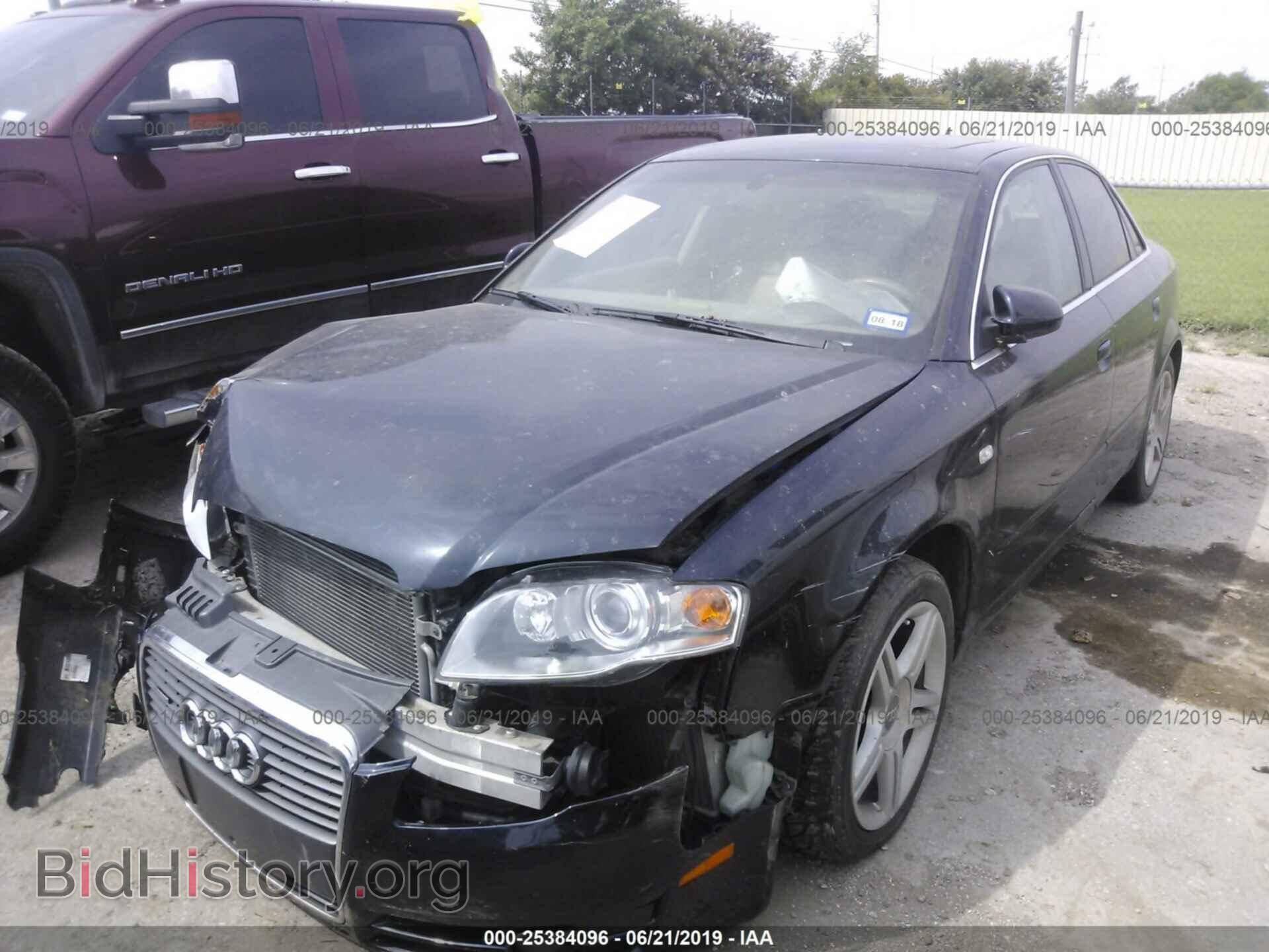 2007 AUDI A4 - VIN: WAUDF78E47A108079 - Фото 2