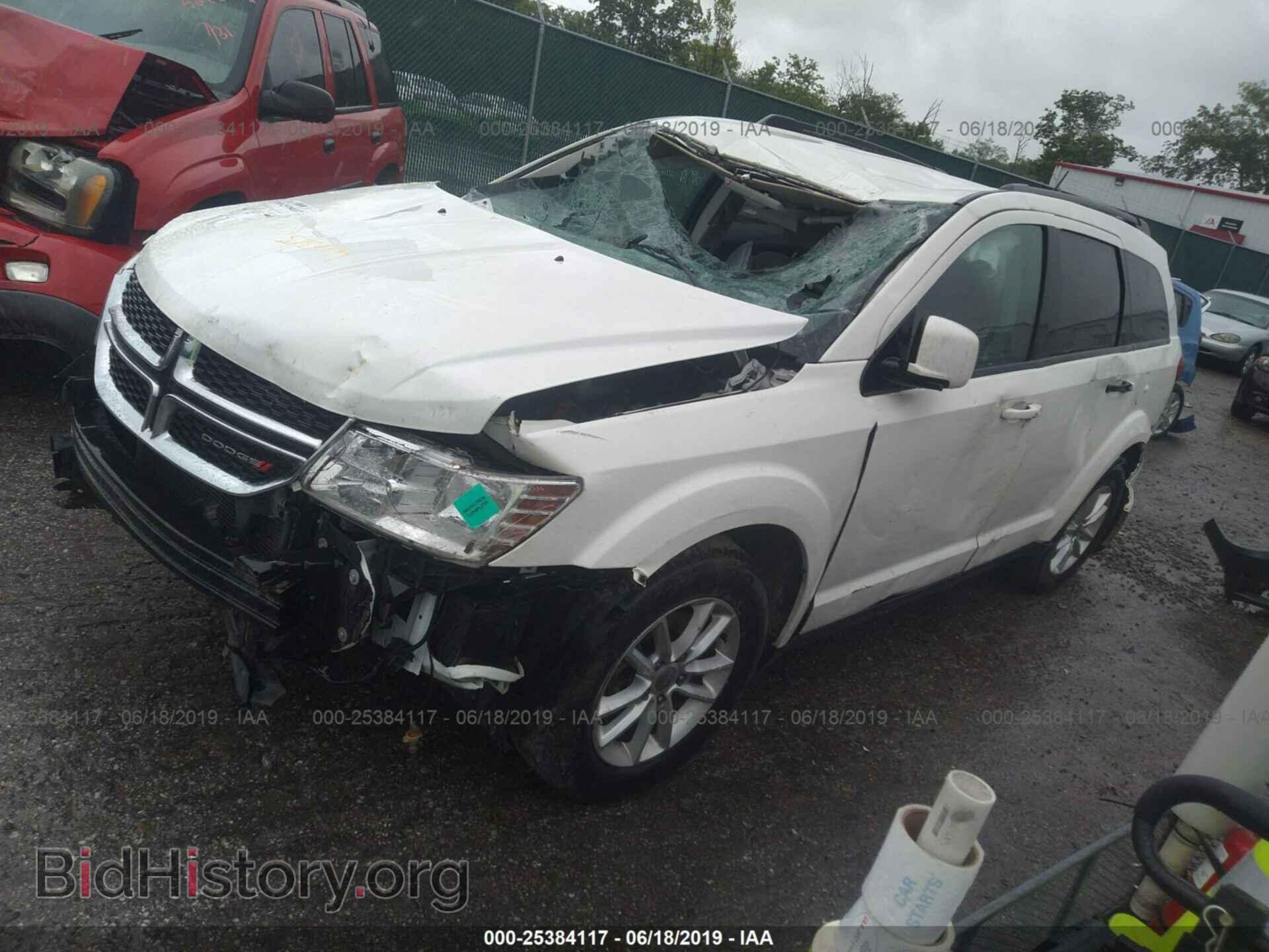 2014 DODGE JOURNEY - VIN: 3C4PDCBB4ET226183 - Фото 2