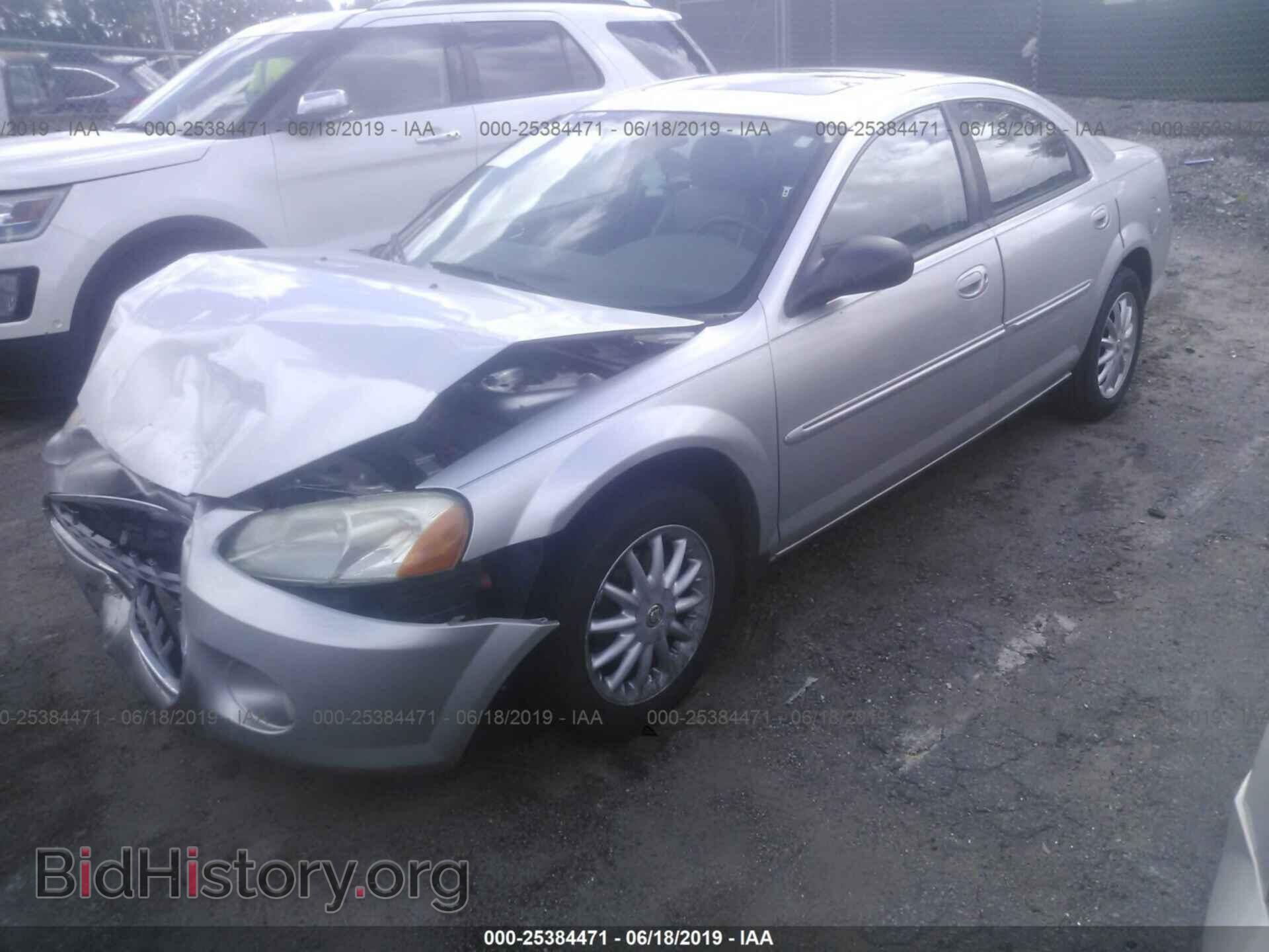 2002 CHRYSLER SEBRING - VIN: 1C3EL56R02N281226 - Фото 2