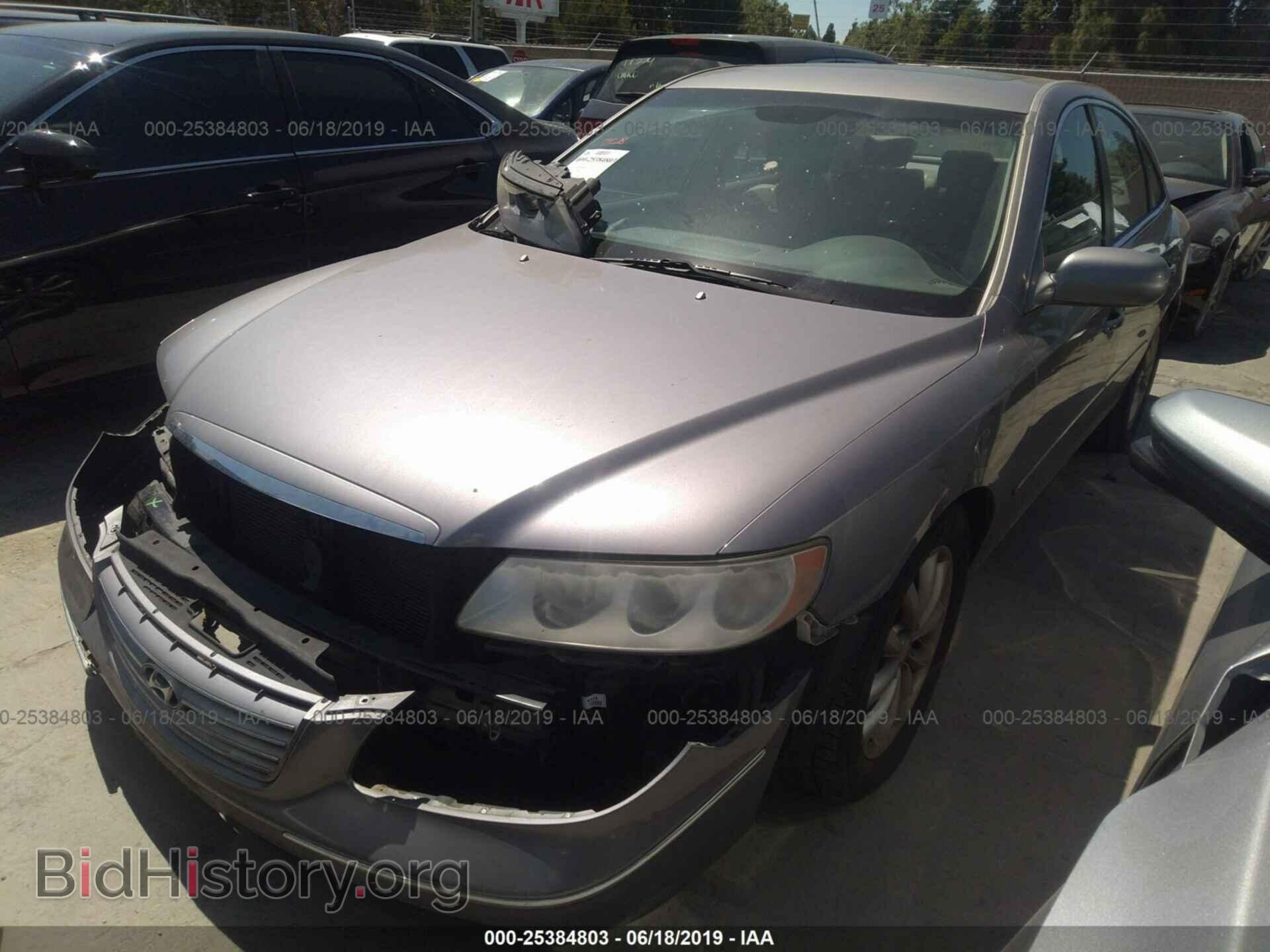 2007 HYUNDAI AZERA - VIN: KMHFC46F57A172285 - Фото 2