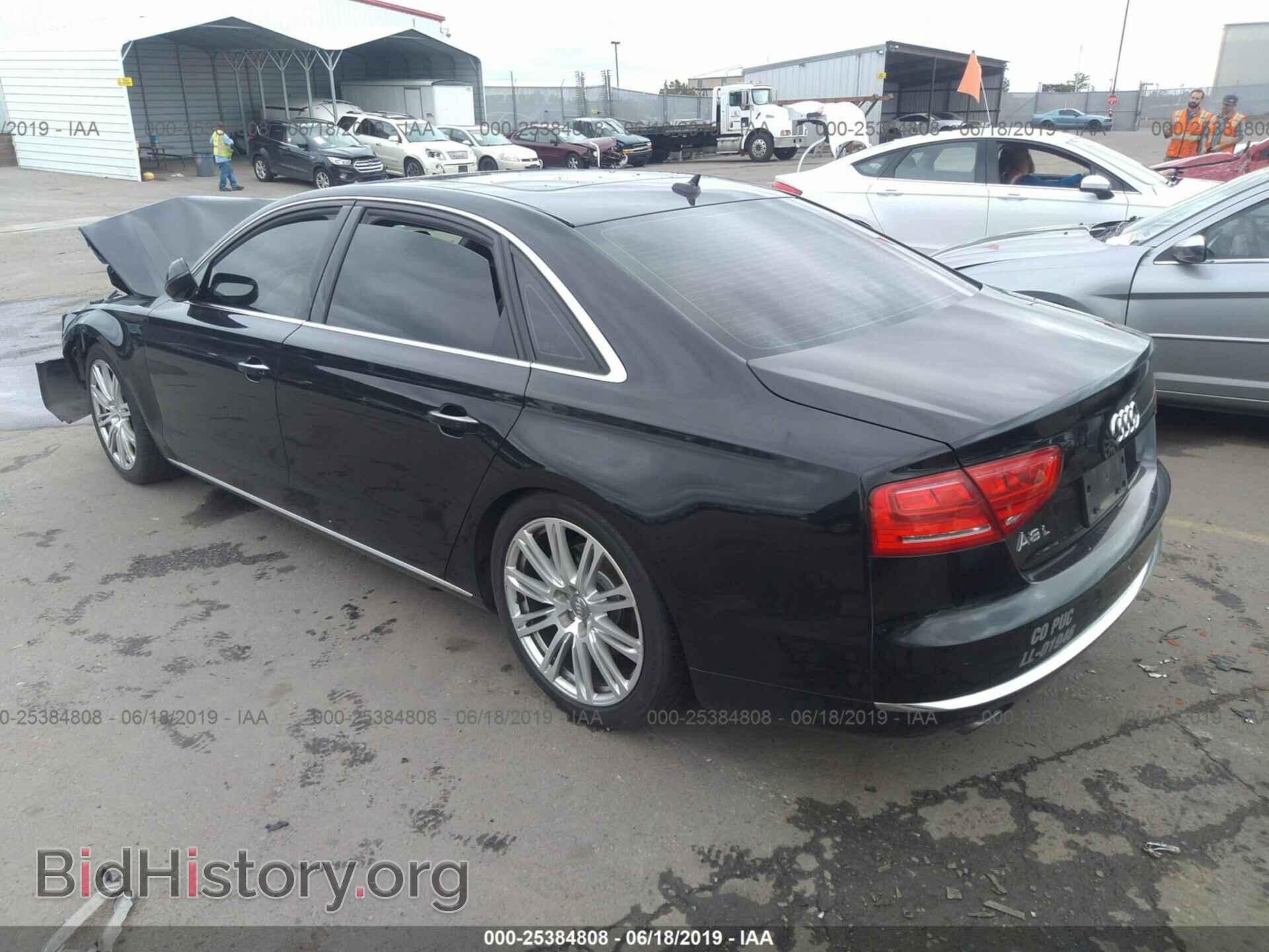 2014 AUDI A8 - VIN: WAURGAFD9EN007703 - Фото 3