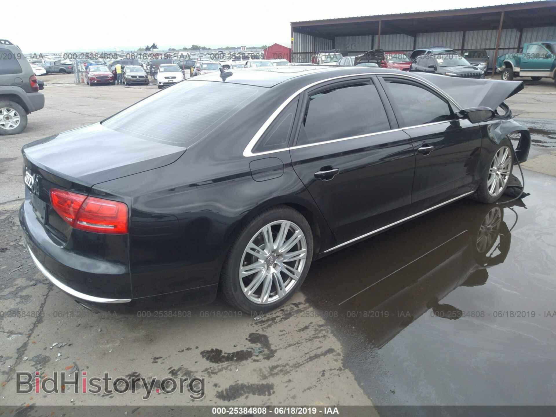 2014 AUDI A8 - VIN: WAURGAFD9EN007703 - Фото 4