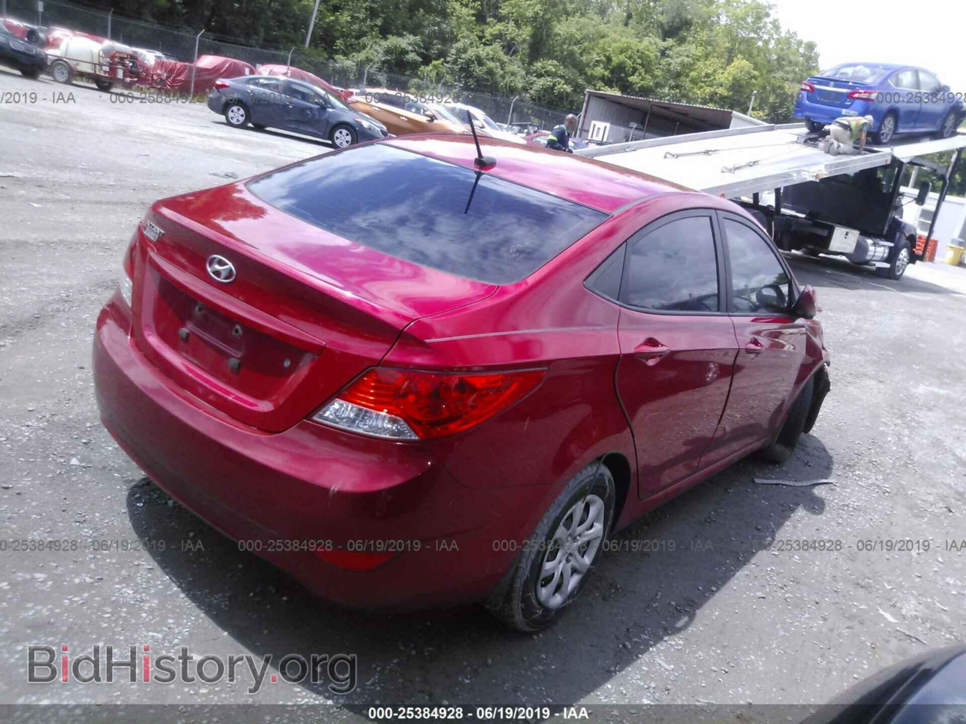 2013 HYUNDAI ACCENT - VIN: KMHCT4AE1DU426716 - Фото 4