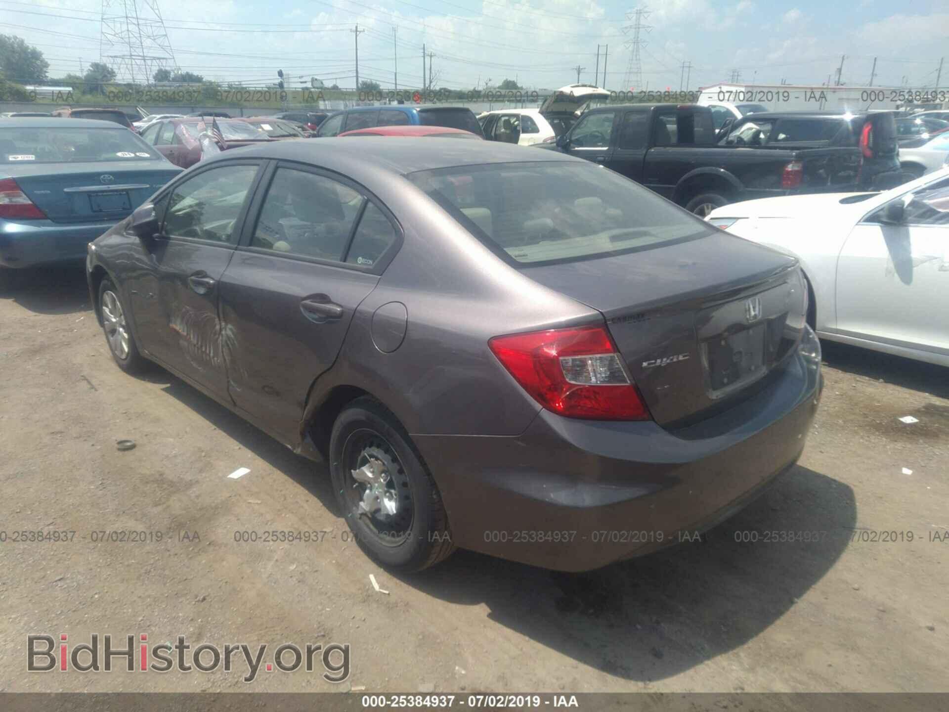 2012 HONDA CIVIC - VIN: 19XFB2F59CE106560 - Photo 3