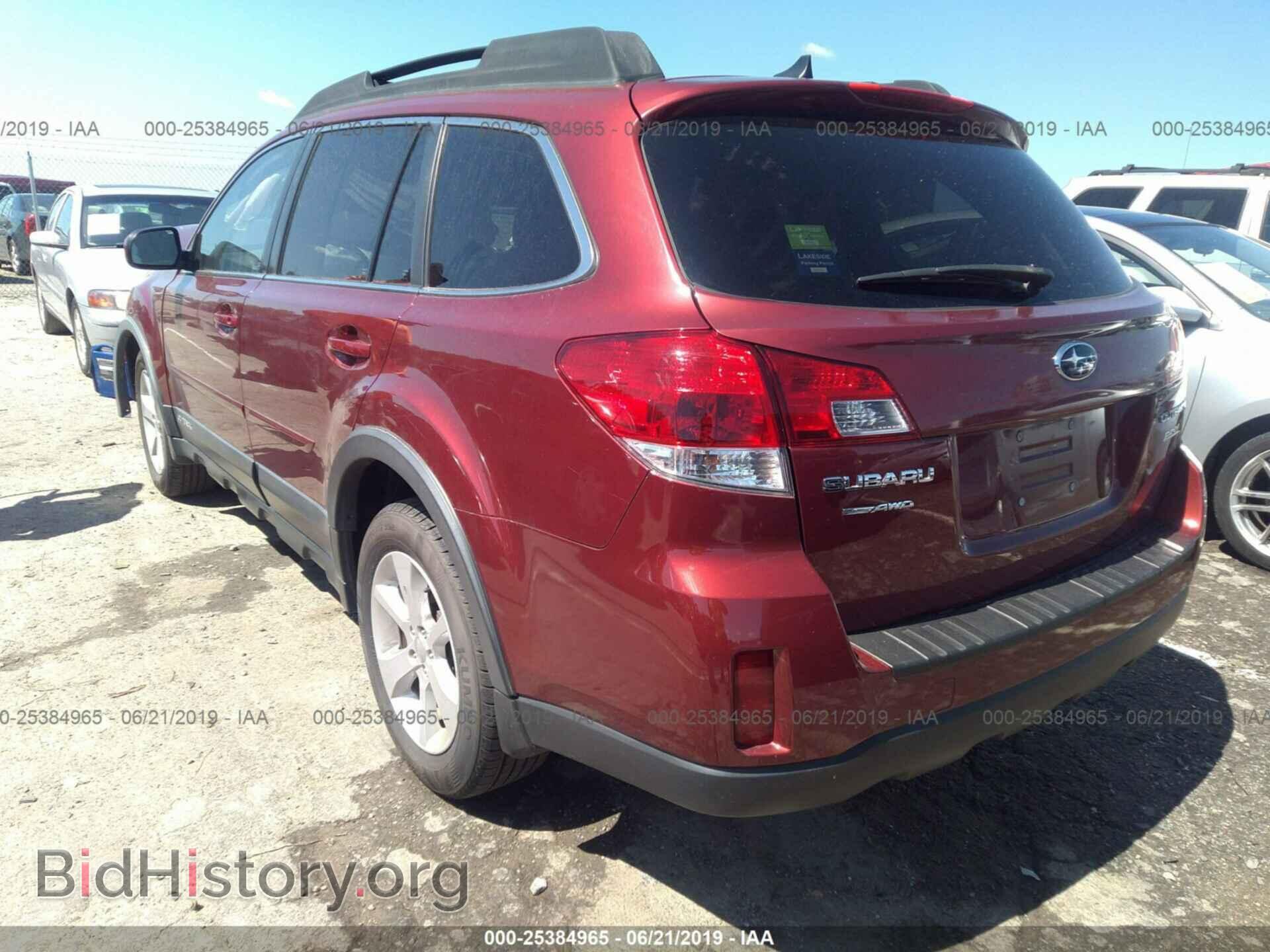 2014 SUBARU OUTBACK - VIN: 4S4BRBCC3E3222193 - Фото 3