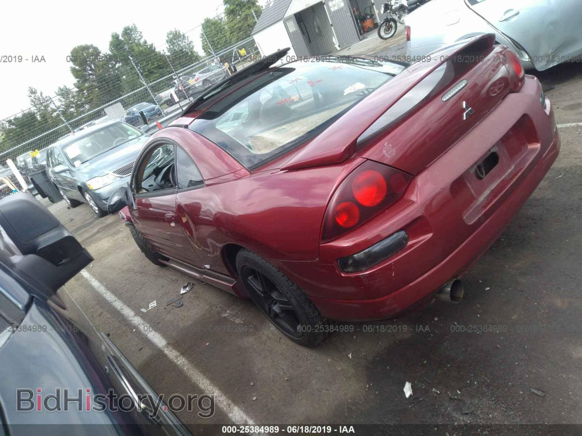 2001 MITSUBISHI ECLIPSE - VIN: 4A3AC54H21E086406 - Фото 3