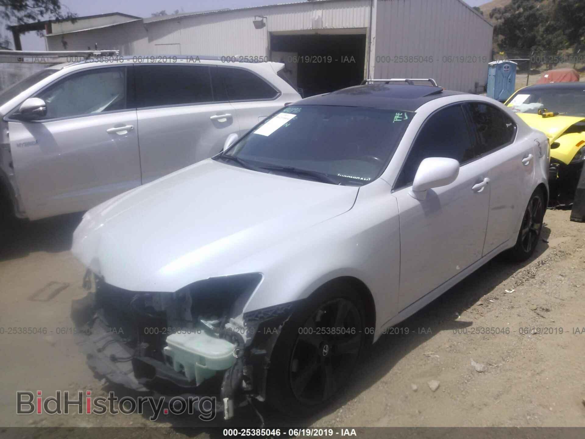 2008 LEXUS IS - VIN: JTHBE262785019639 - Photo 2