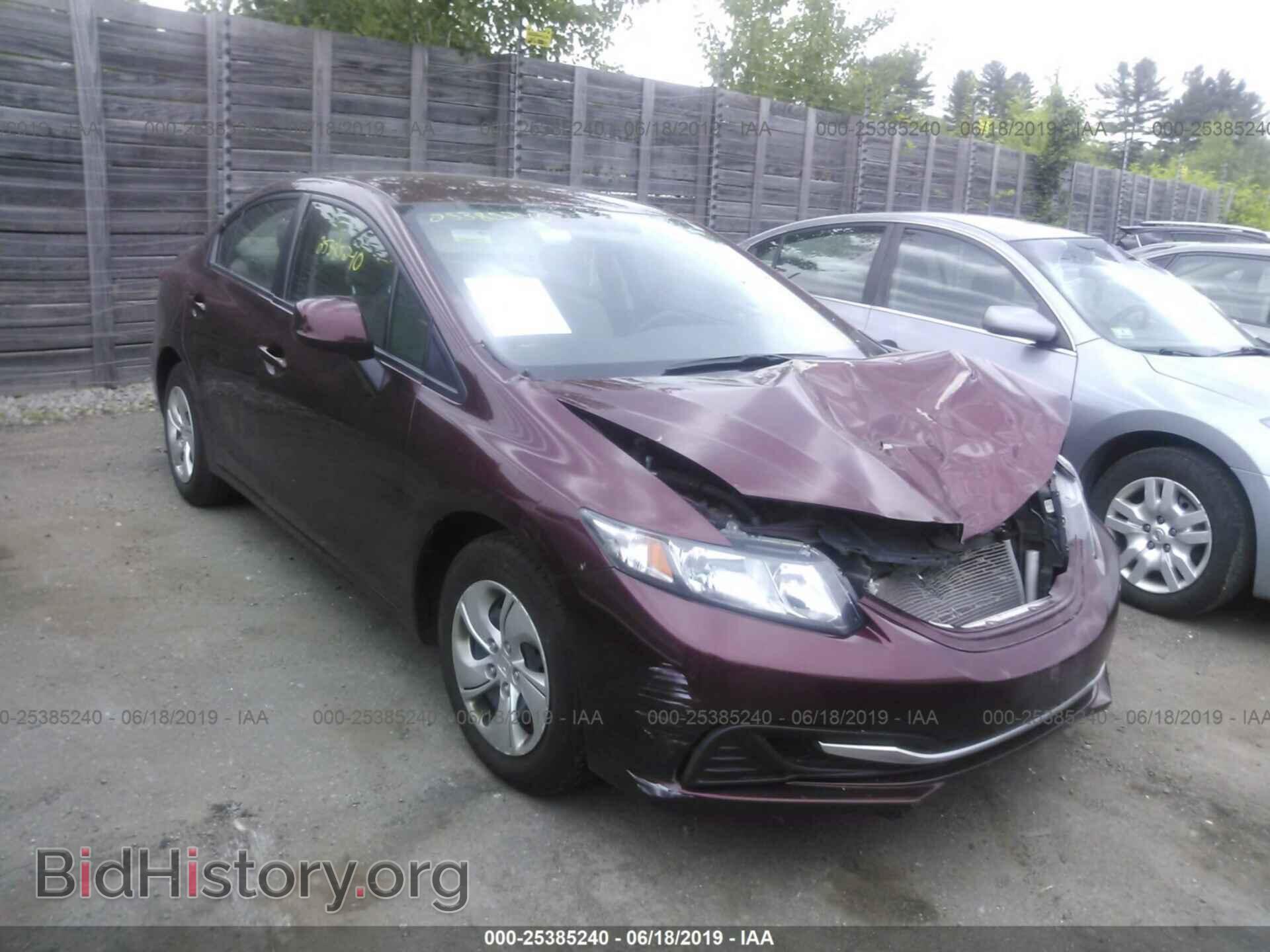 Фотография 2HGFB2F56DH584121 - HONDA CIVIC 2013