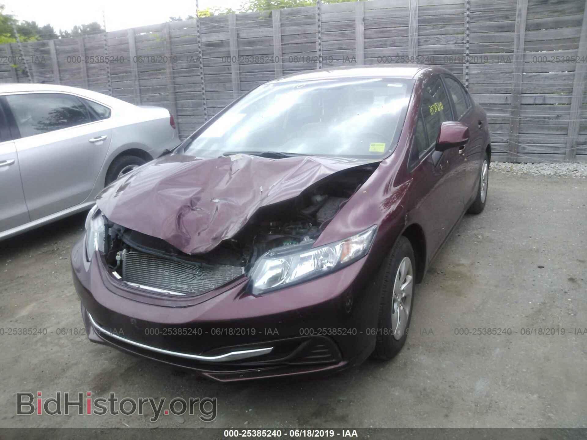 2013 HONDA CIVIC - VIN: 2HGFB2F56DH584121 - Фото 2
