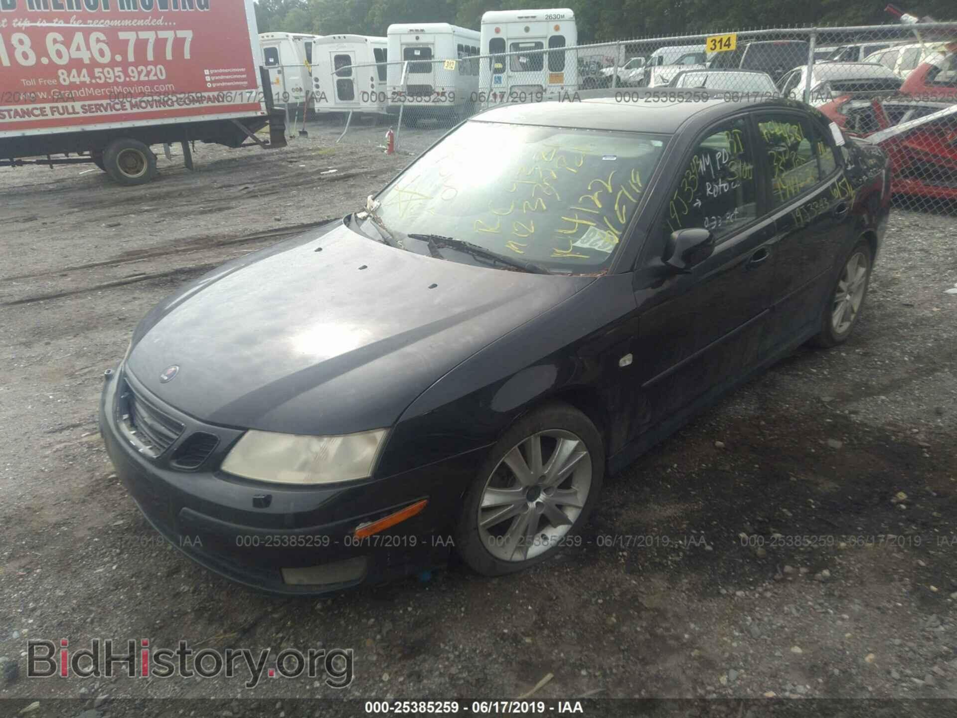 2007 SAAB 9-3 - VIN: YS3FD49Y371142421 - Фото 2