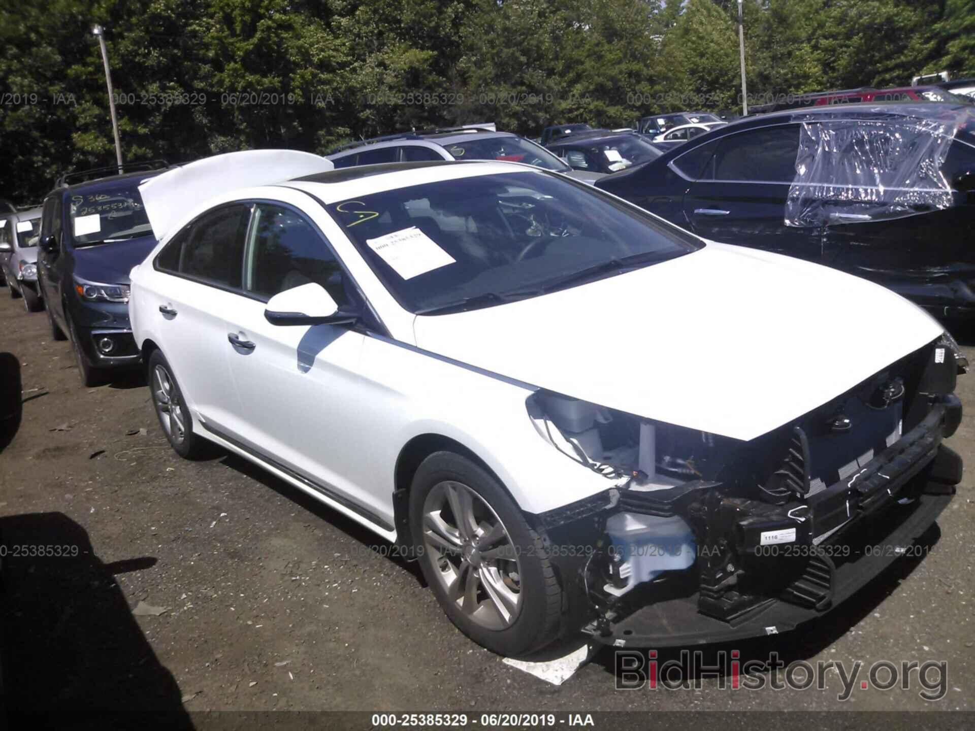 Photo 5NPE34AFXKH729717 - HYUNDAI SONATA 2019