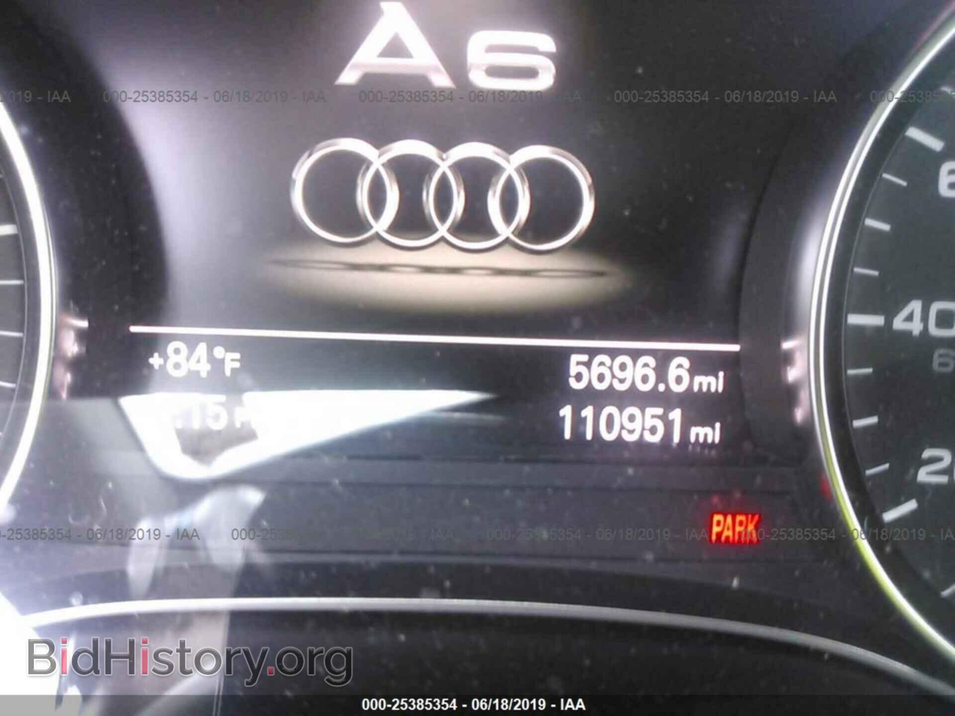 2013 AUDI A6 - VIN: WAUGFAFC8DN008521 - Photo 7