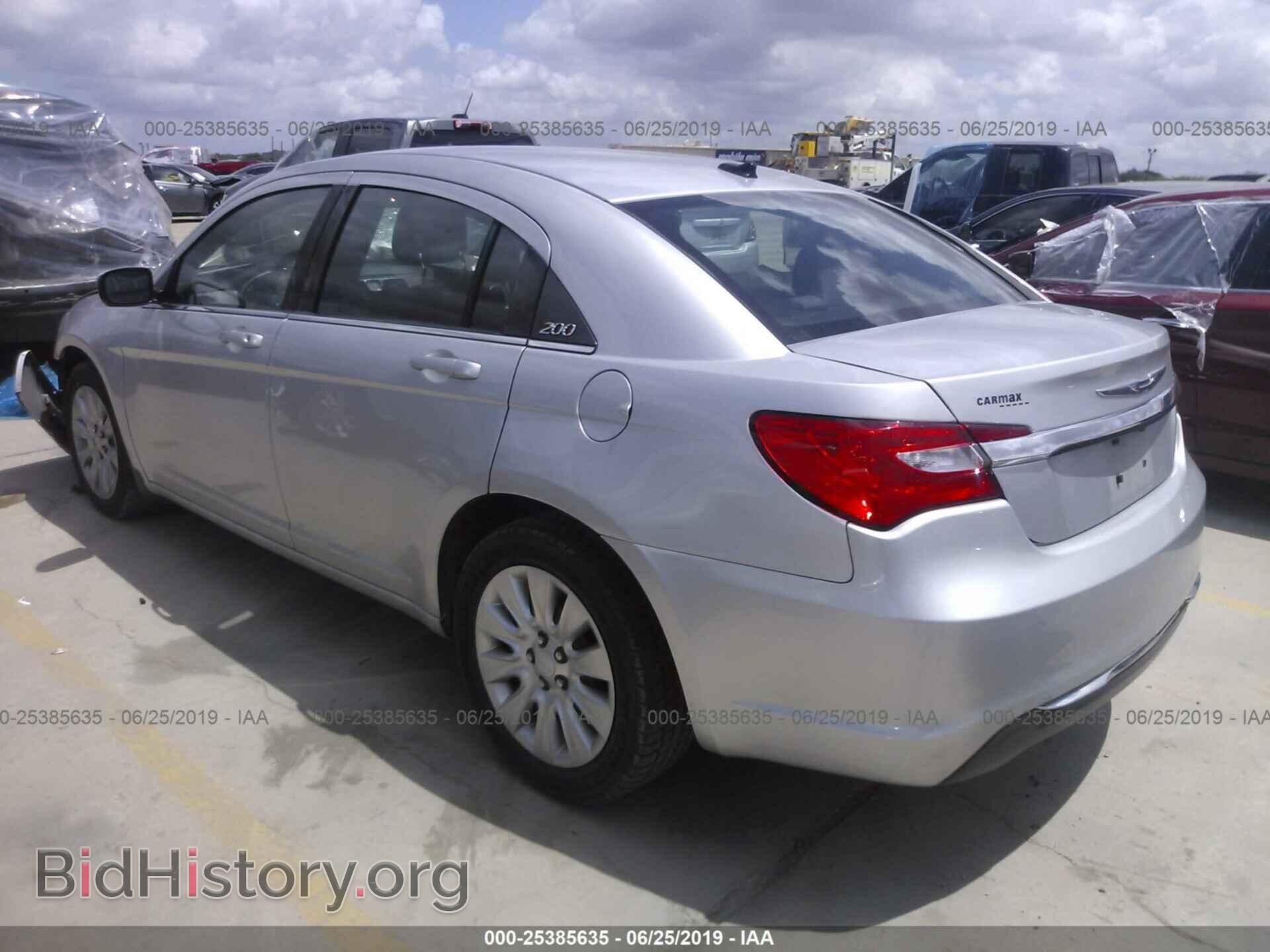 2012 CHRYSLER 200 - VIN: 1C3CCBAB1CN288705 - Фото 3