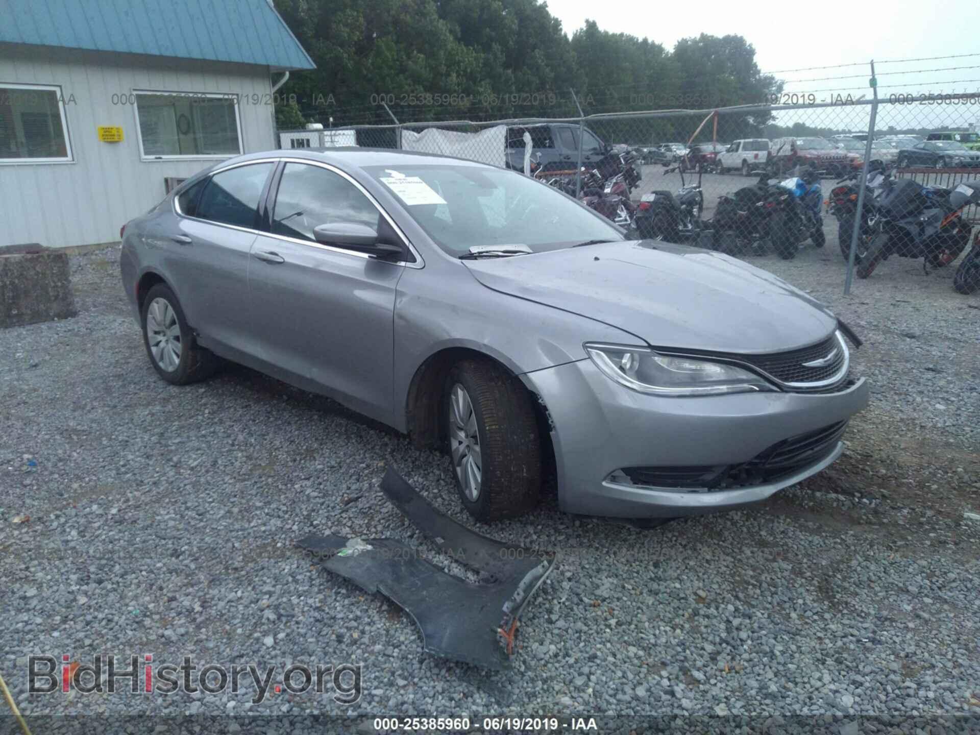 Photo 1C3CCCFB2FN592676 - CHRYSLER 200 2015