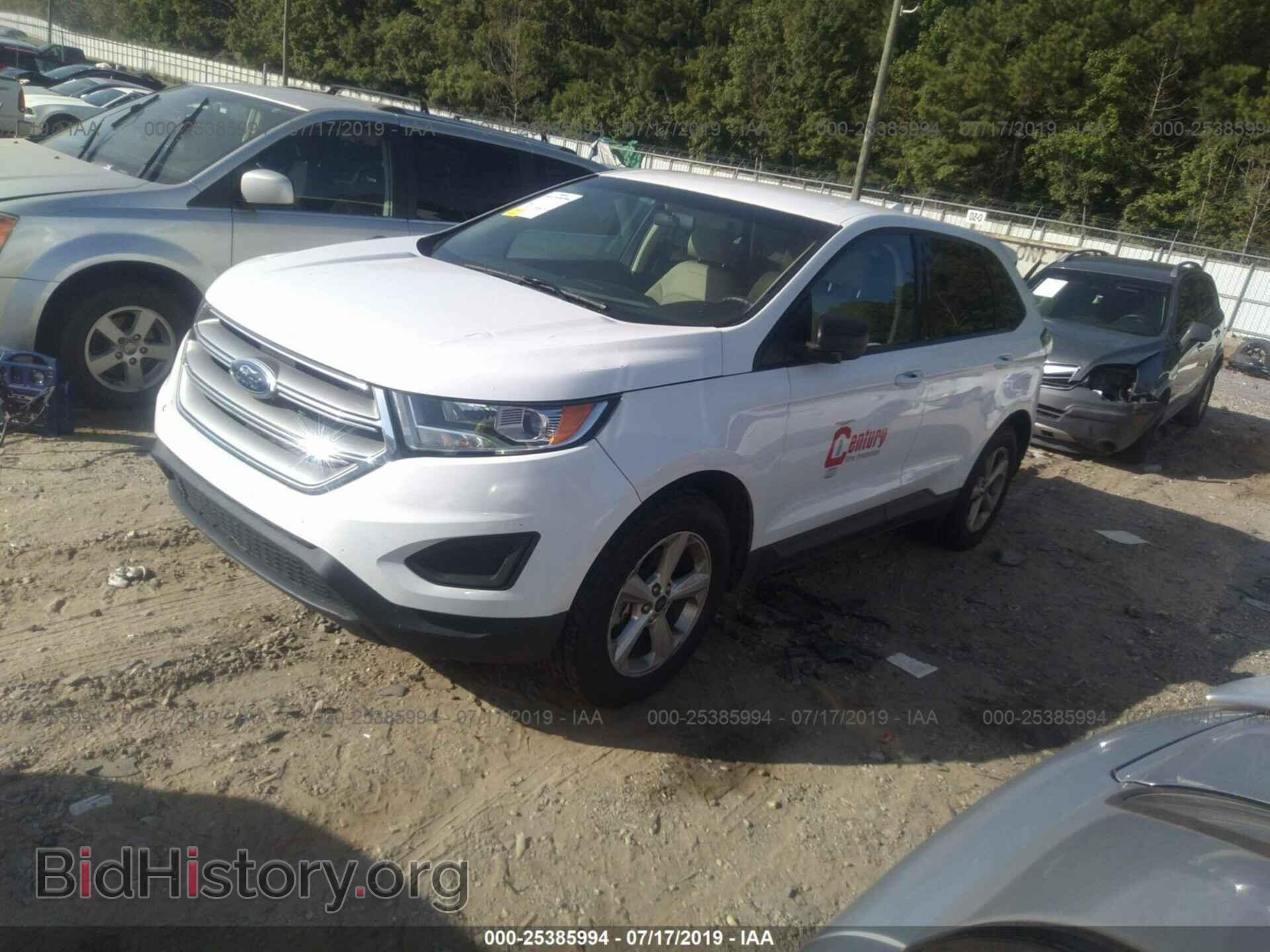 2015 FORD EDGE - VIN: 2FMTK3G87FBB63719 - Фото 2