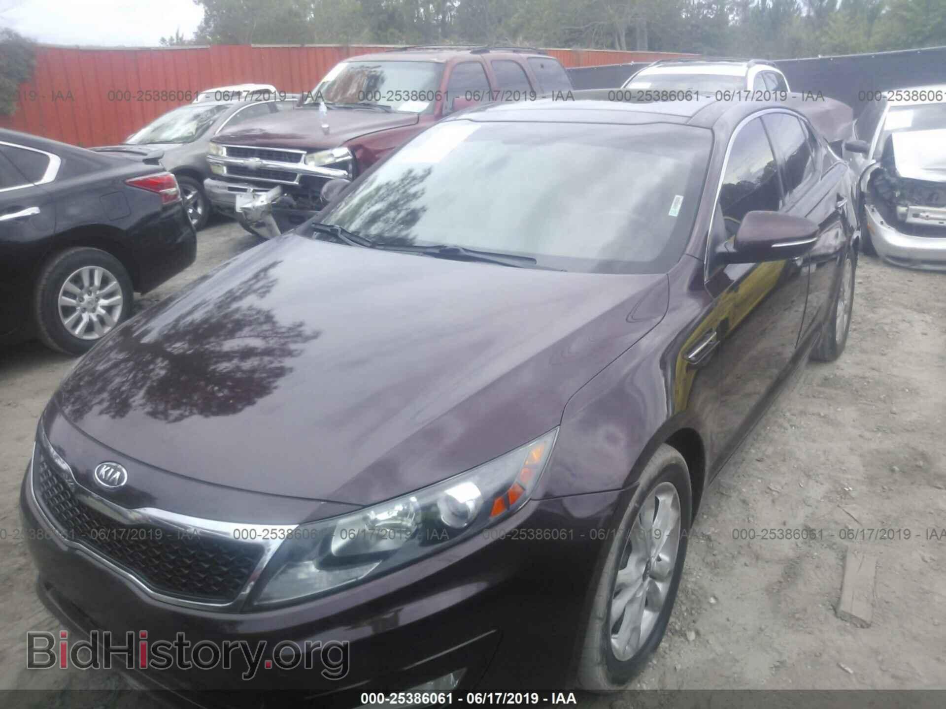 2011 KIA OPTIMA - VIN: KNAGN4A77B5167123 - Фото 2