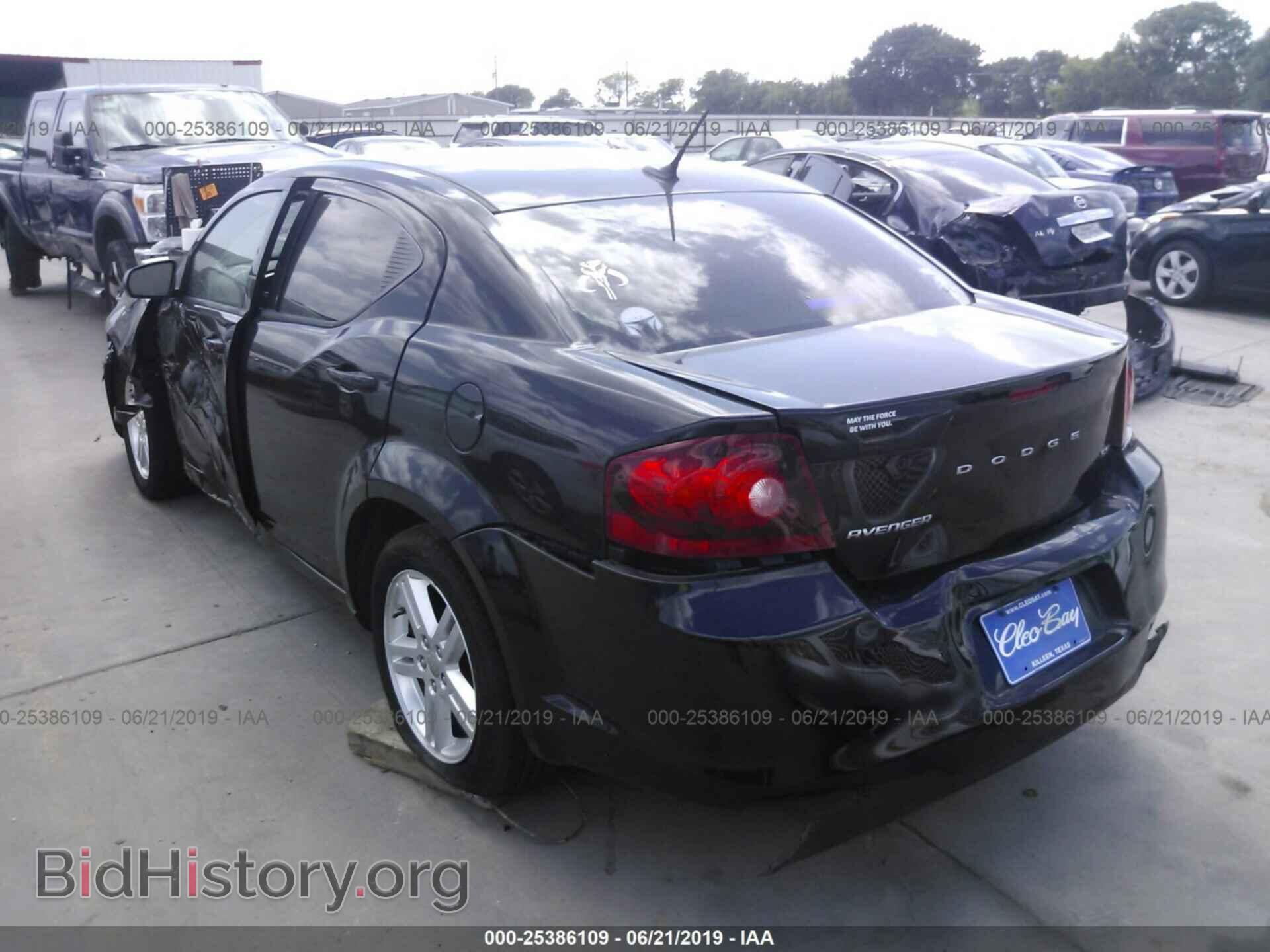 2012 DODGE AVENGER - VIN: 1C3CDZCB1CN178031 - Photo 3