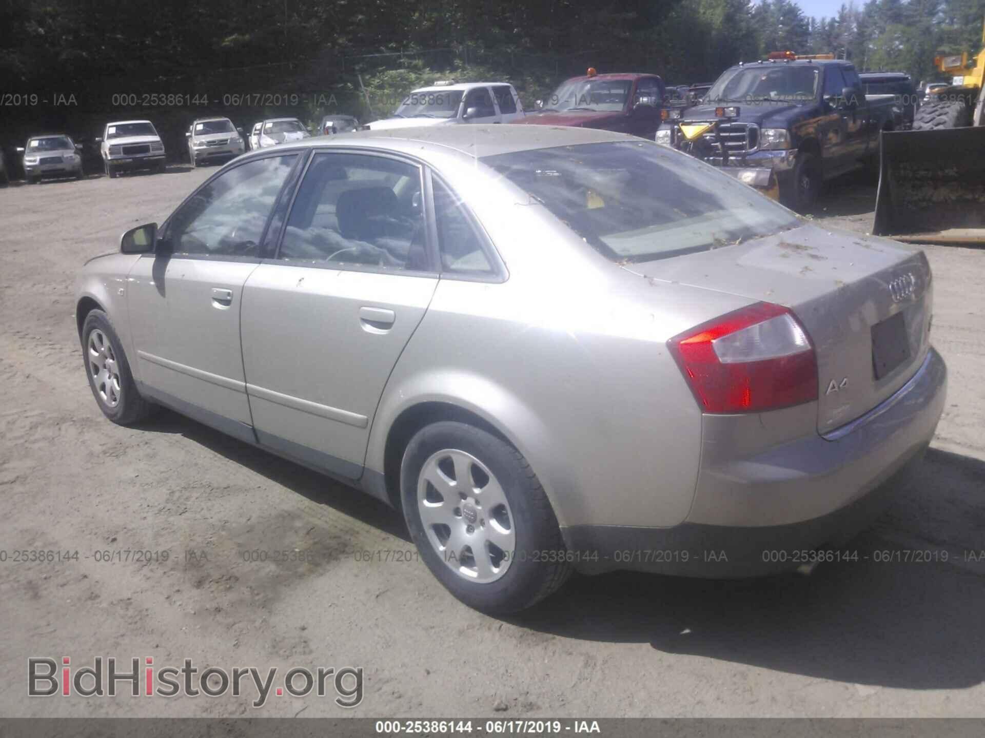 2002 AUDI A4 - VIN: WAULC68E52A049308 - Фото 3