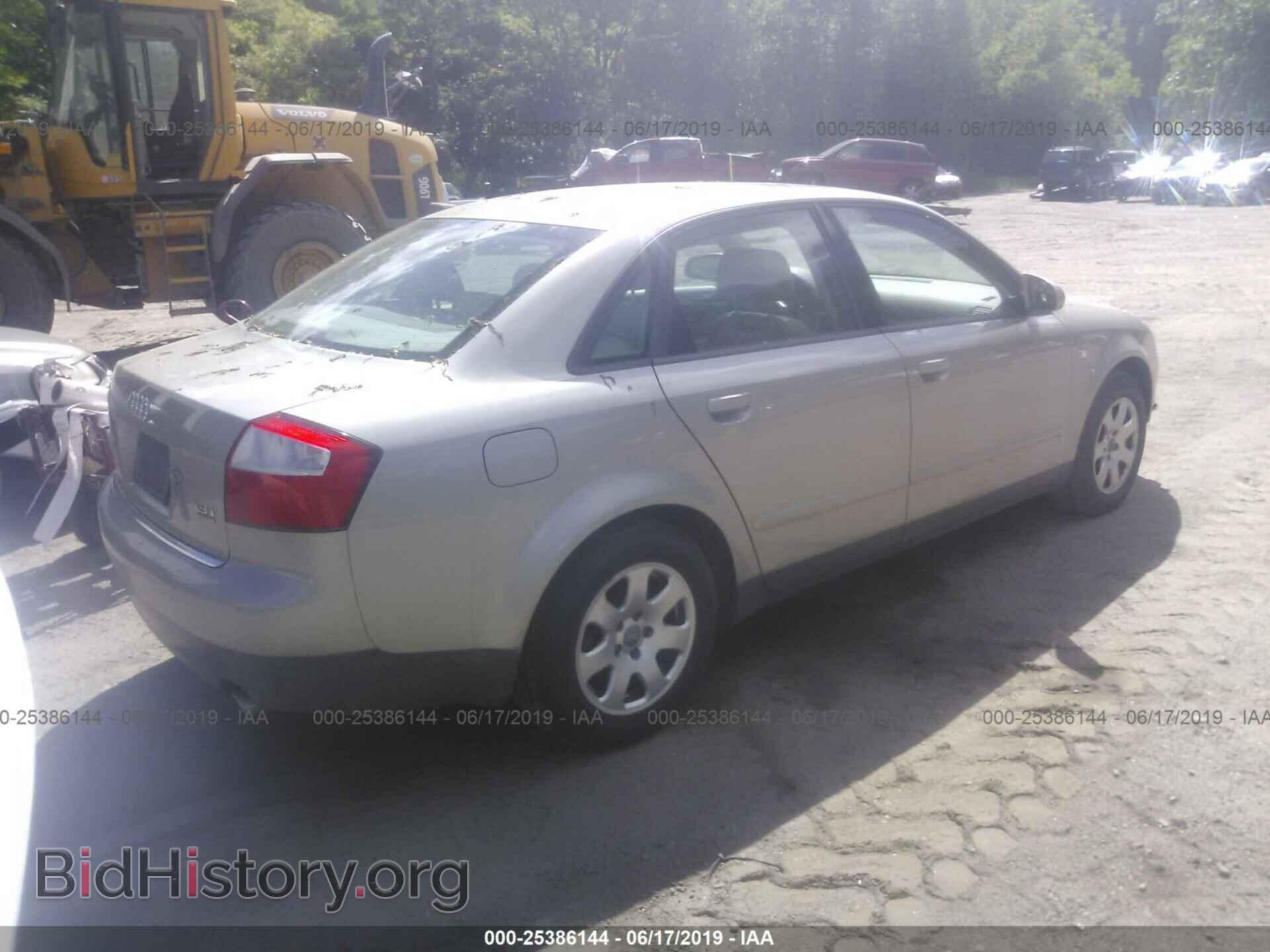 2002 AUDI A4 - VIN: WAULC68E52A049308 - Фото 4