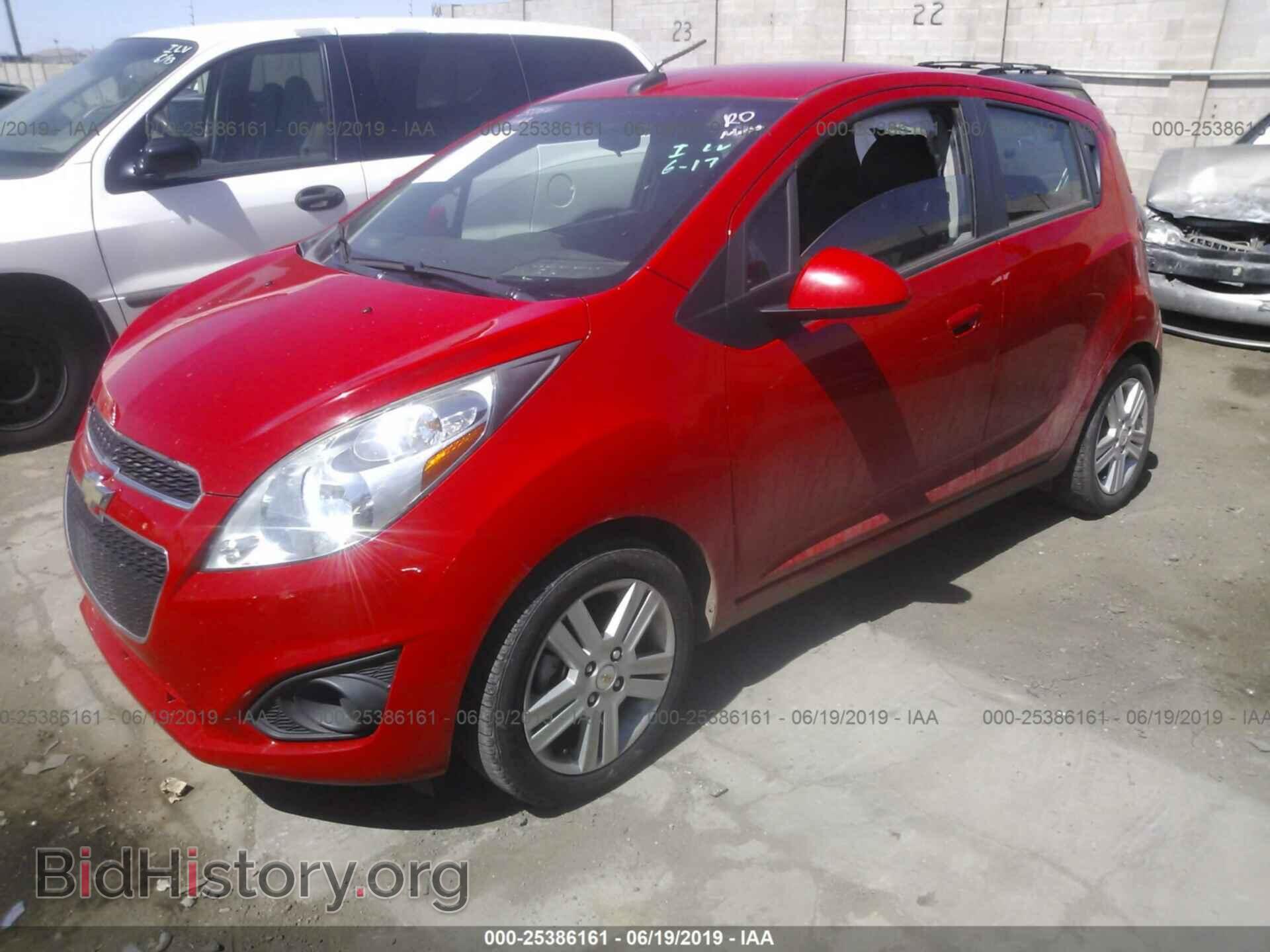 2014 CHEVROLET SPARK - VIN: KL8CD6S9XEC535643 - Фото 2