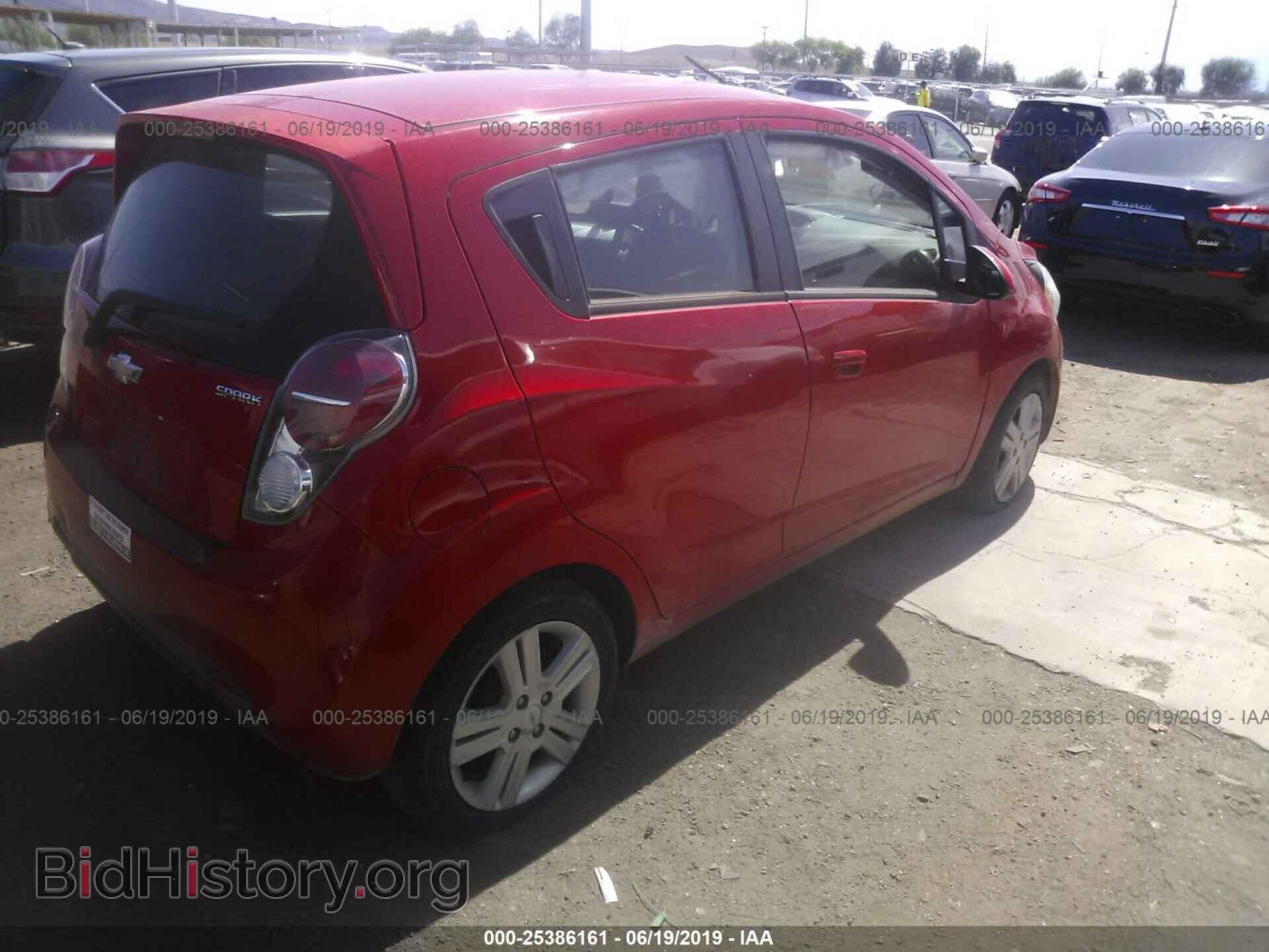2014 CHEVROLET SPARK - VIN: KL8CD6S9XEC535643 - Фото 4