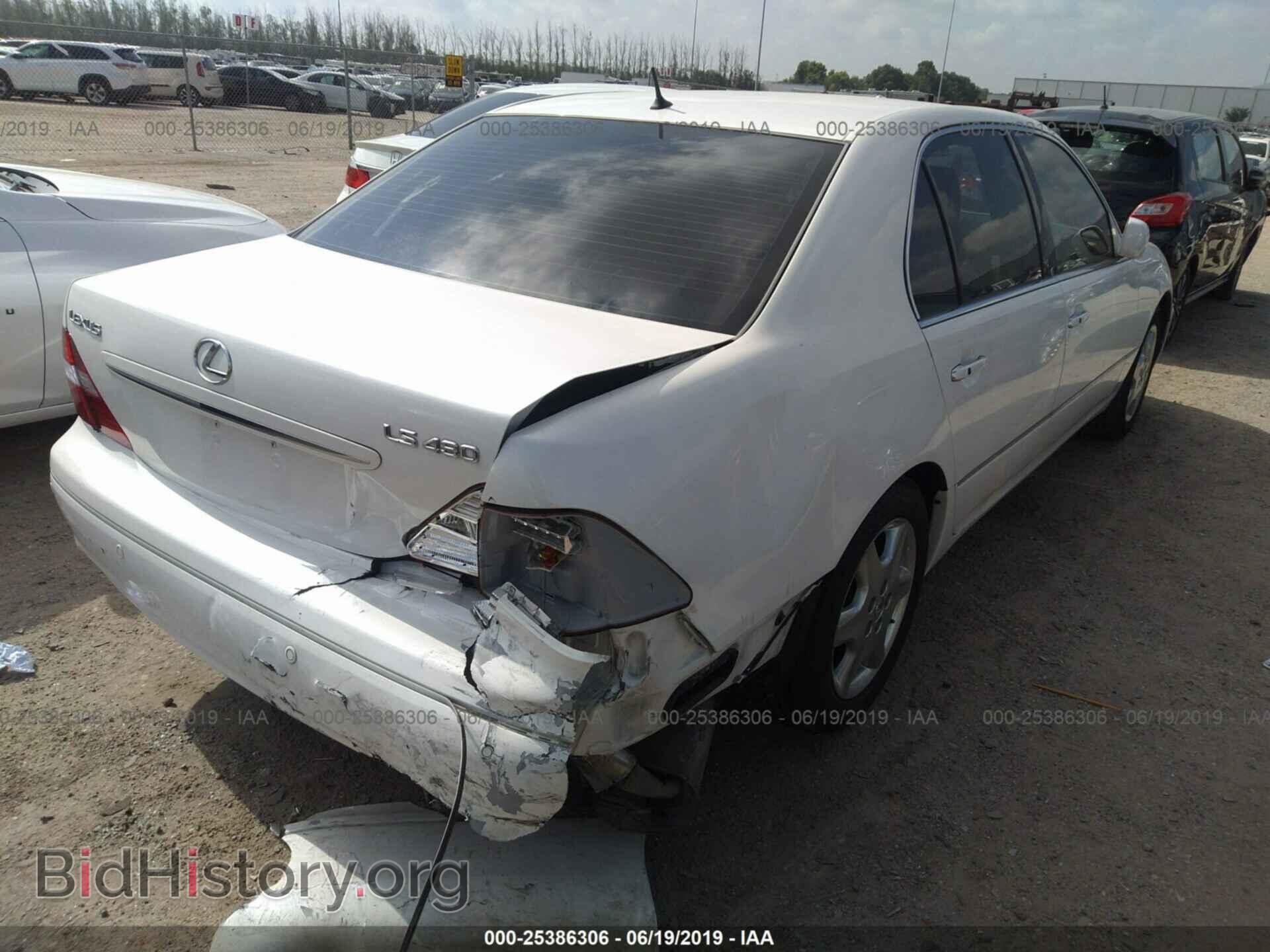 2004 LEXUS LS - VIN: JTHBN36F840165788 - Photo 4
