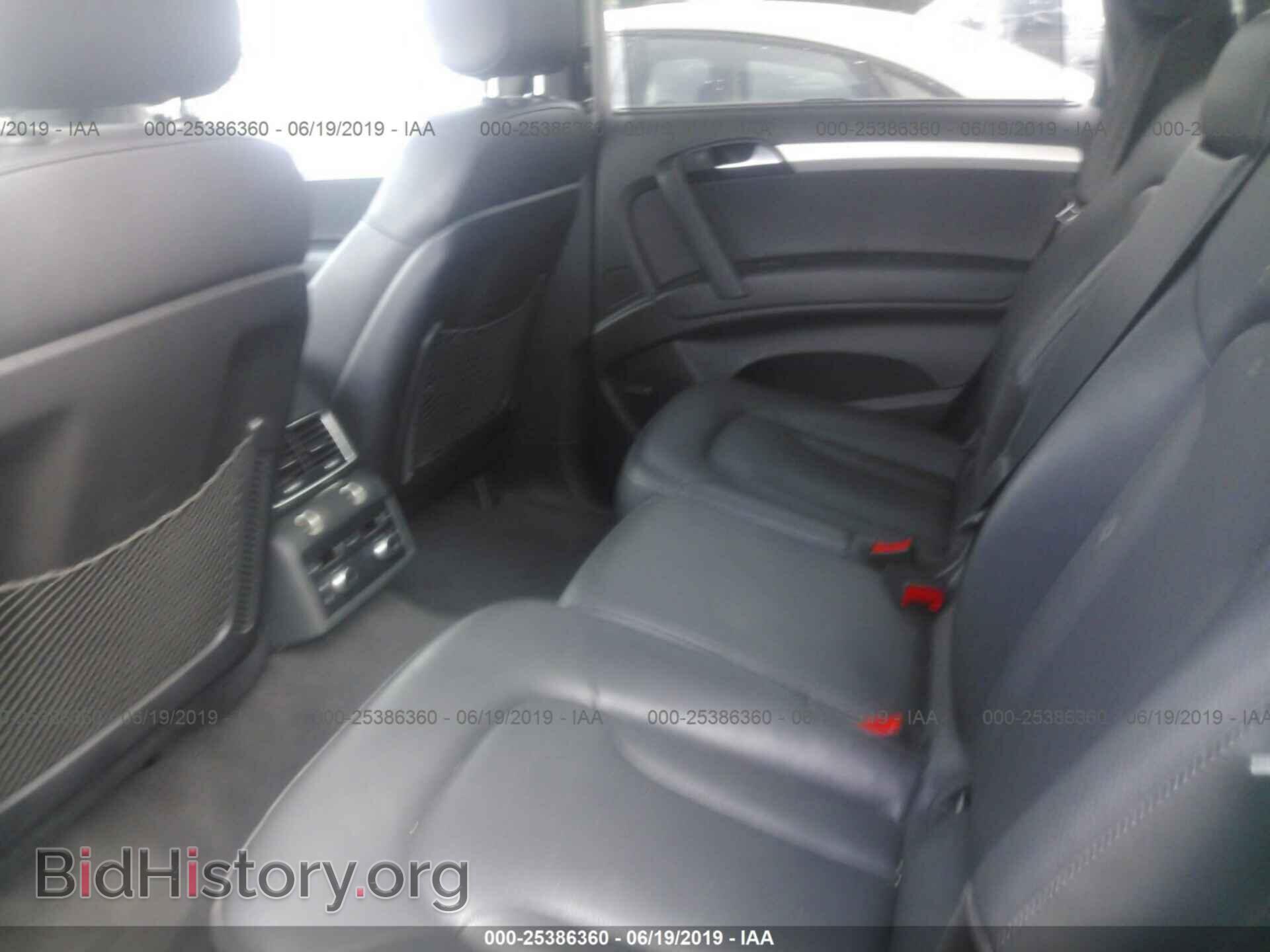 2012 AUDI Q7 - VIN: WA1WMAFE3CD009581 - Фото 8