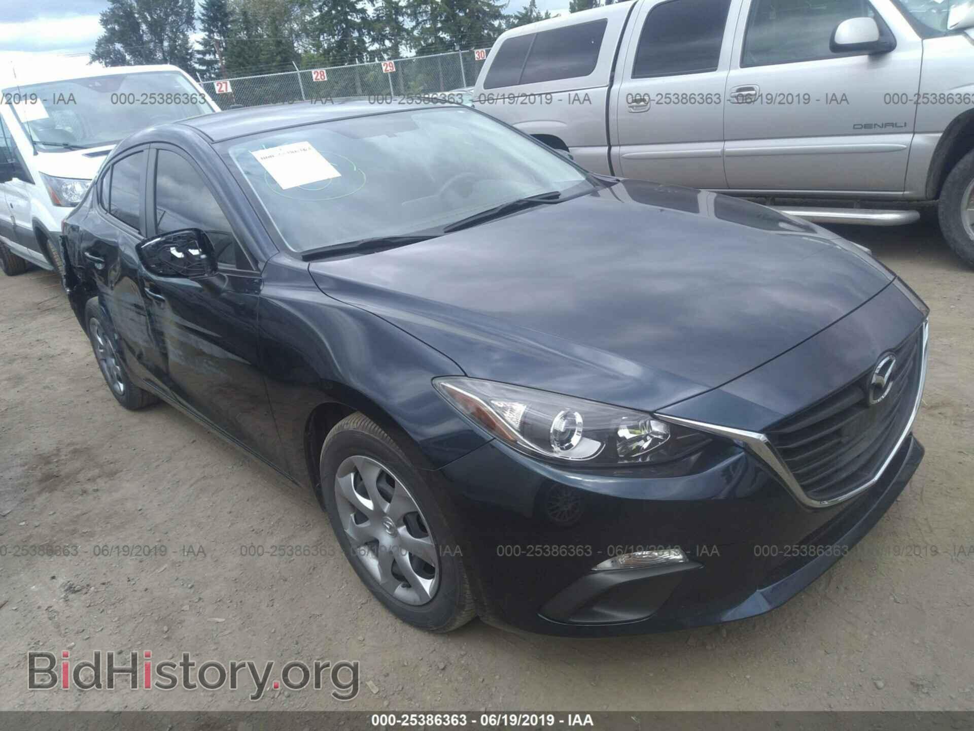 Фотография JM1BM1U70F1246995 - MAZDA 3 2015